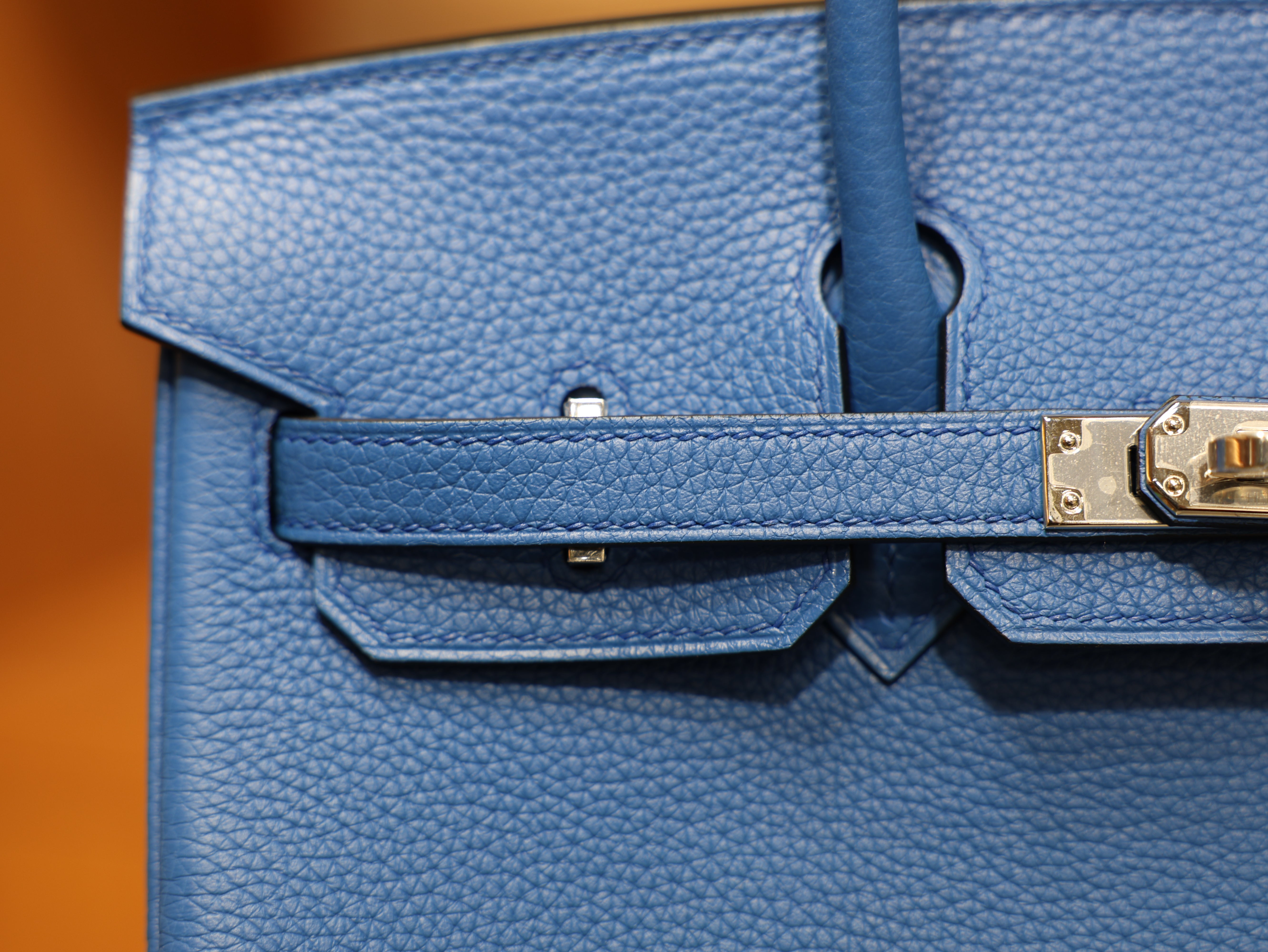 Birkin 25 togo blue hydra PHW
