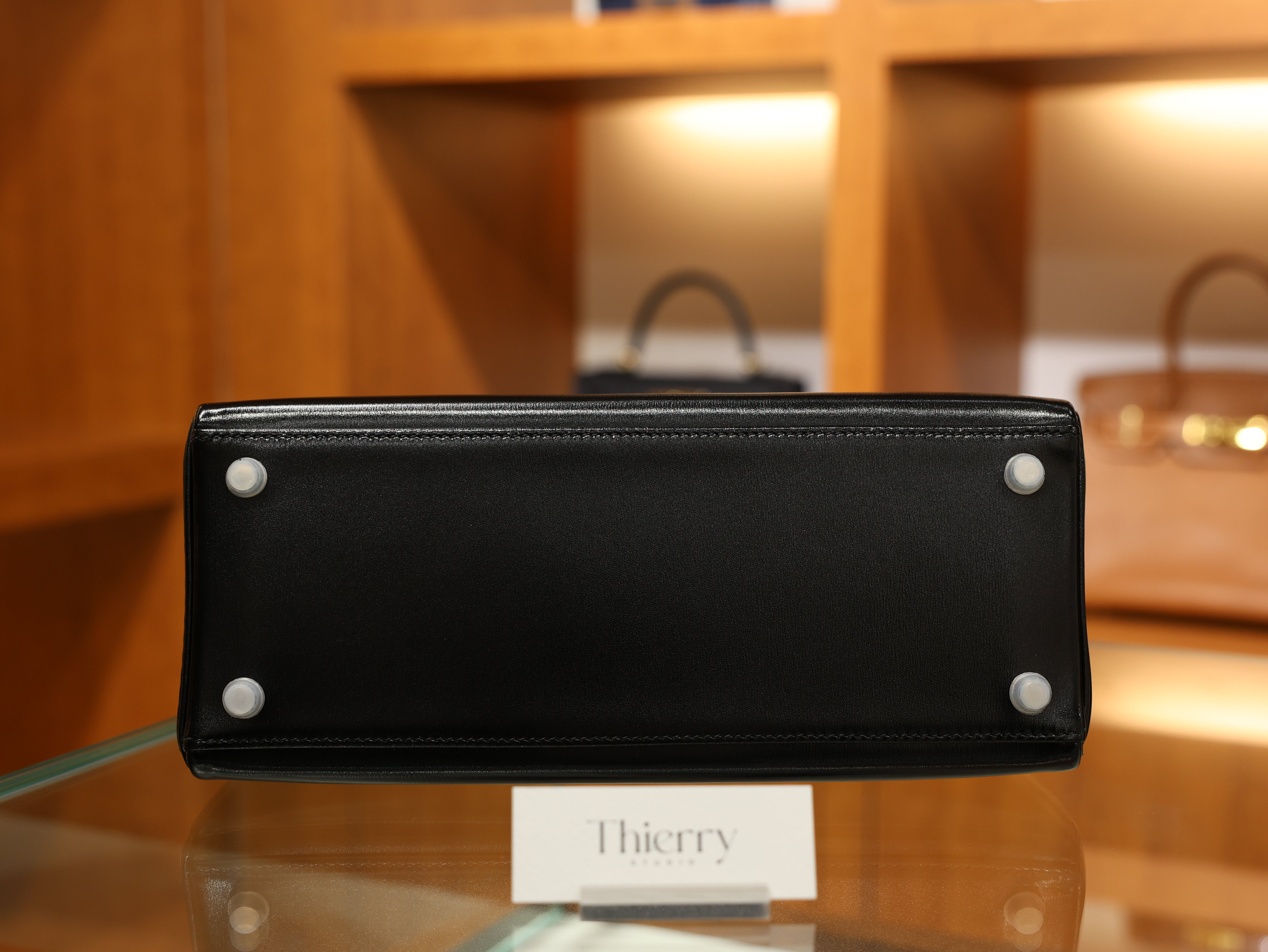 Kelly 28 box retourne black PHW