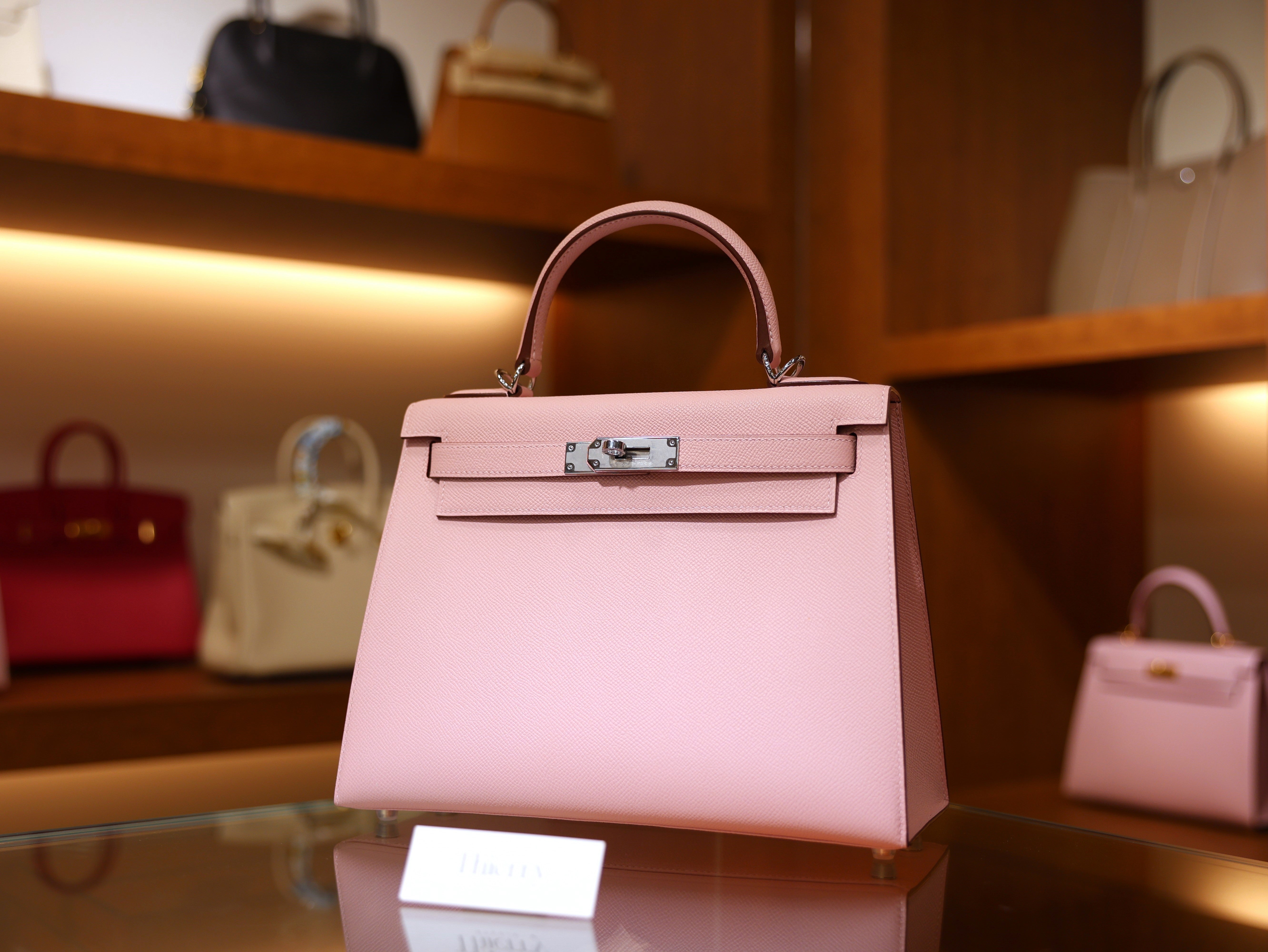 Kelly 28 epsom rose sakura PHW (HSS)