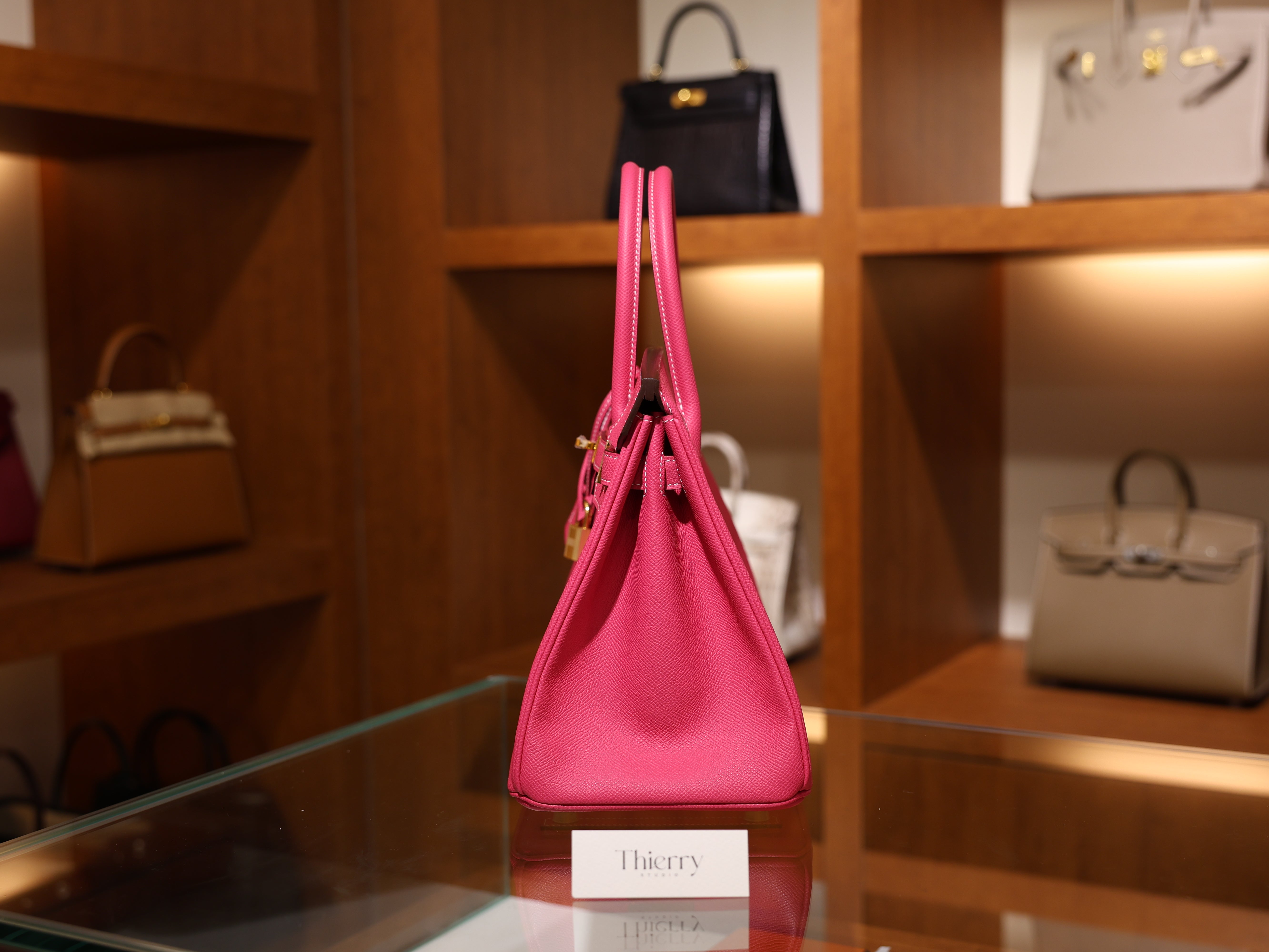 Birkin 30 epsom rose tyrien GHW