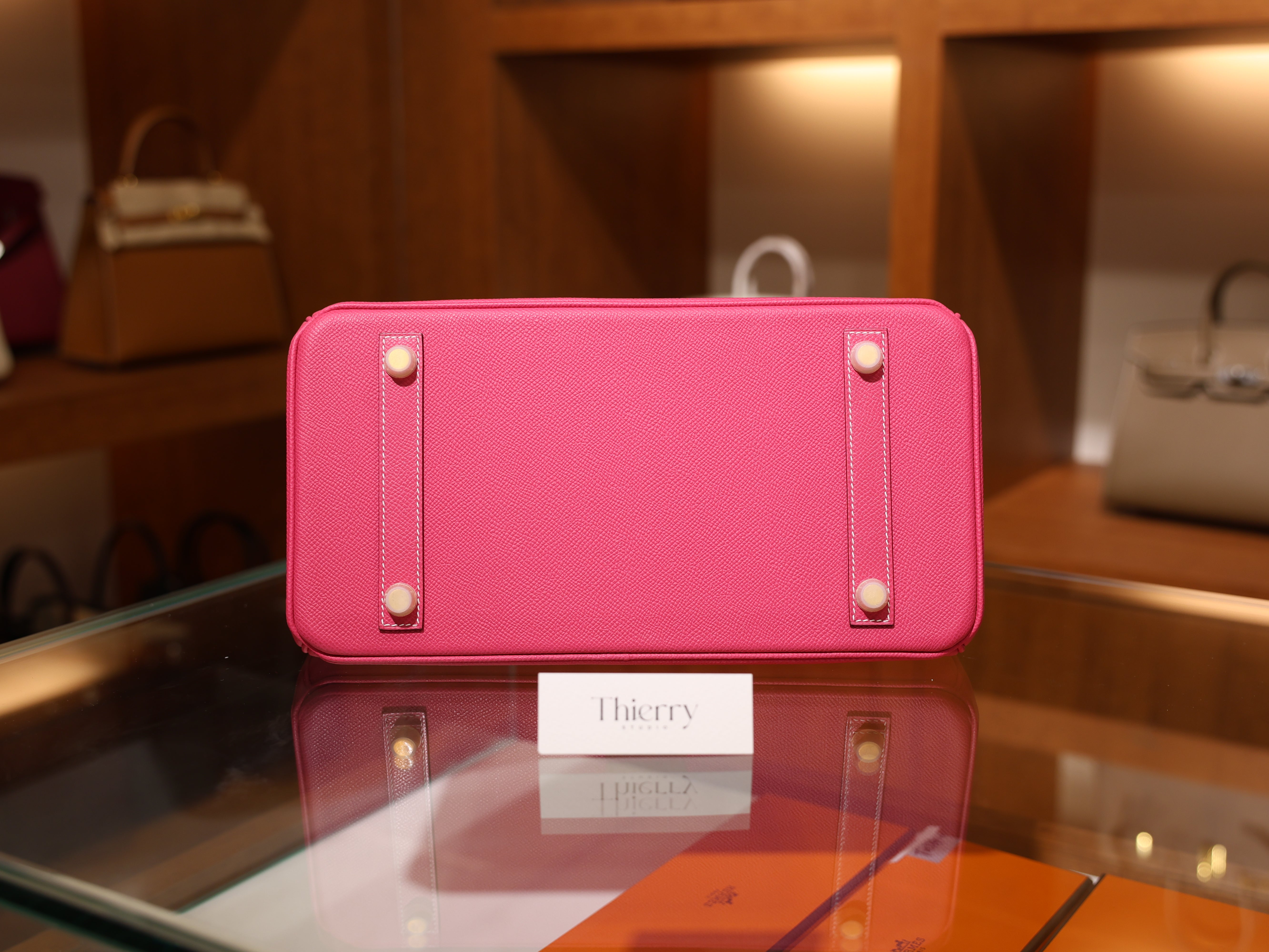 Birkin 30 epsom rose tyrien GHW