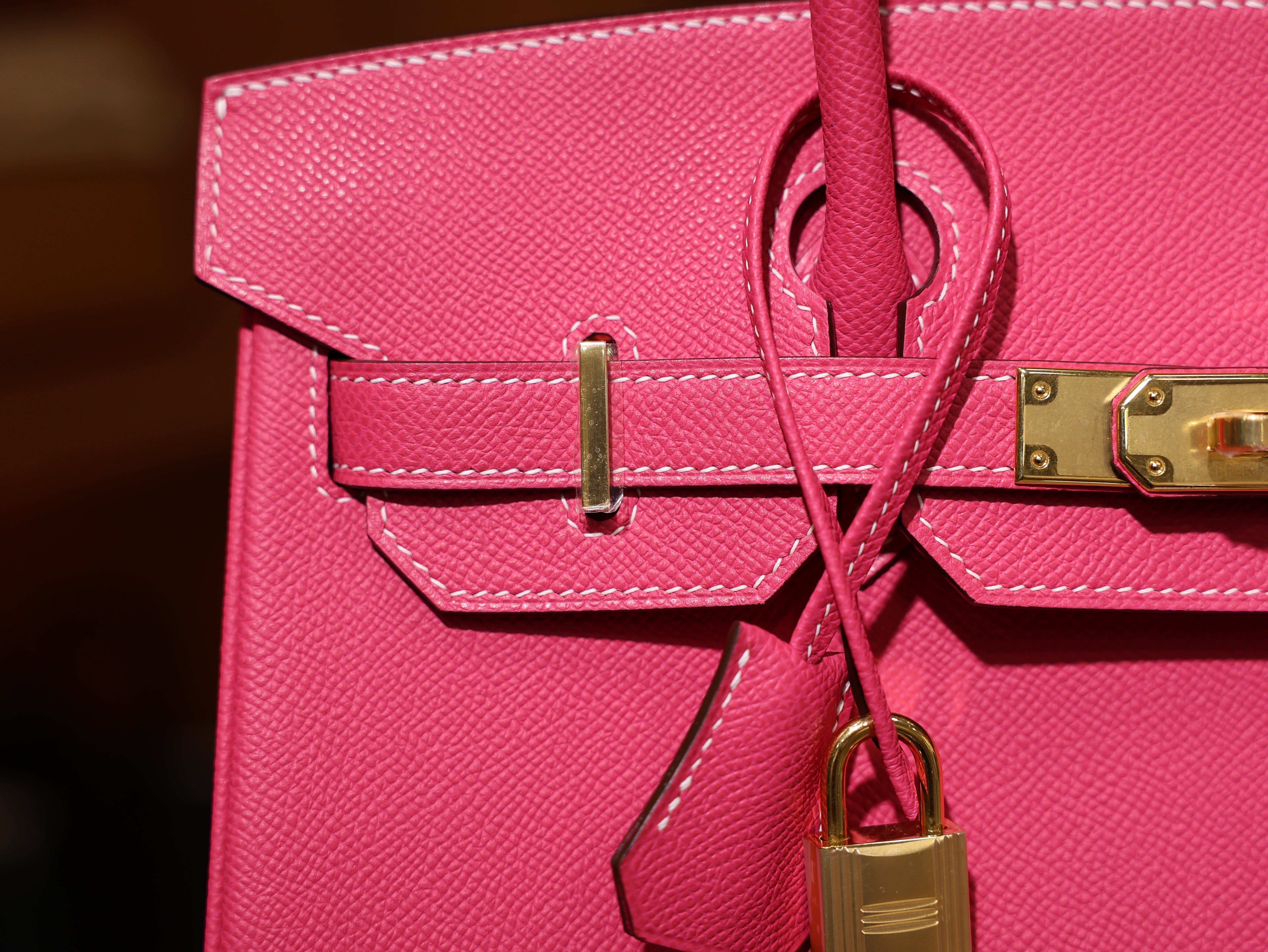 Birkin 30 epsom rose tyrien GHW