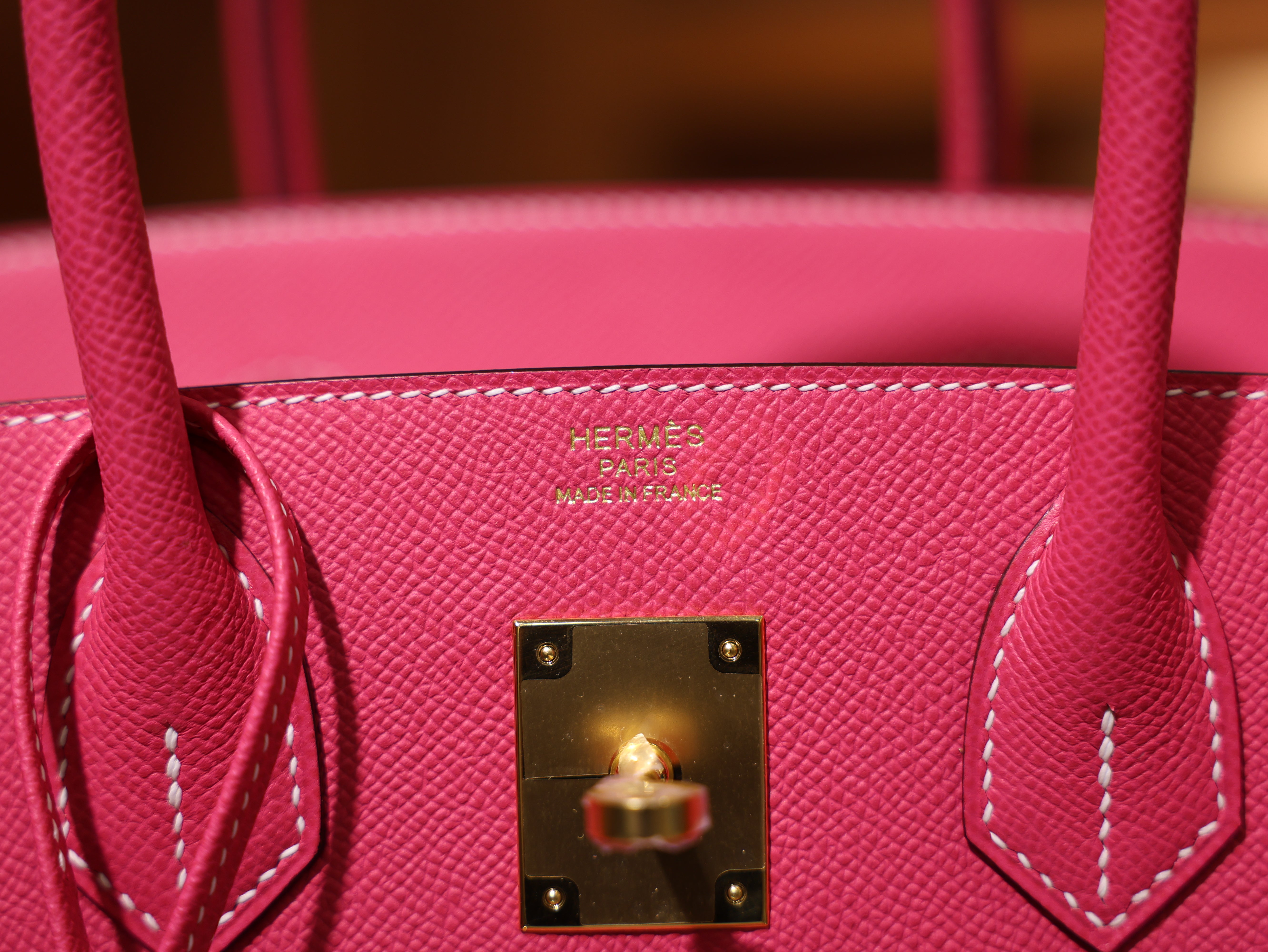 Birkin 30 epsom rose tyrien GHW