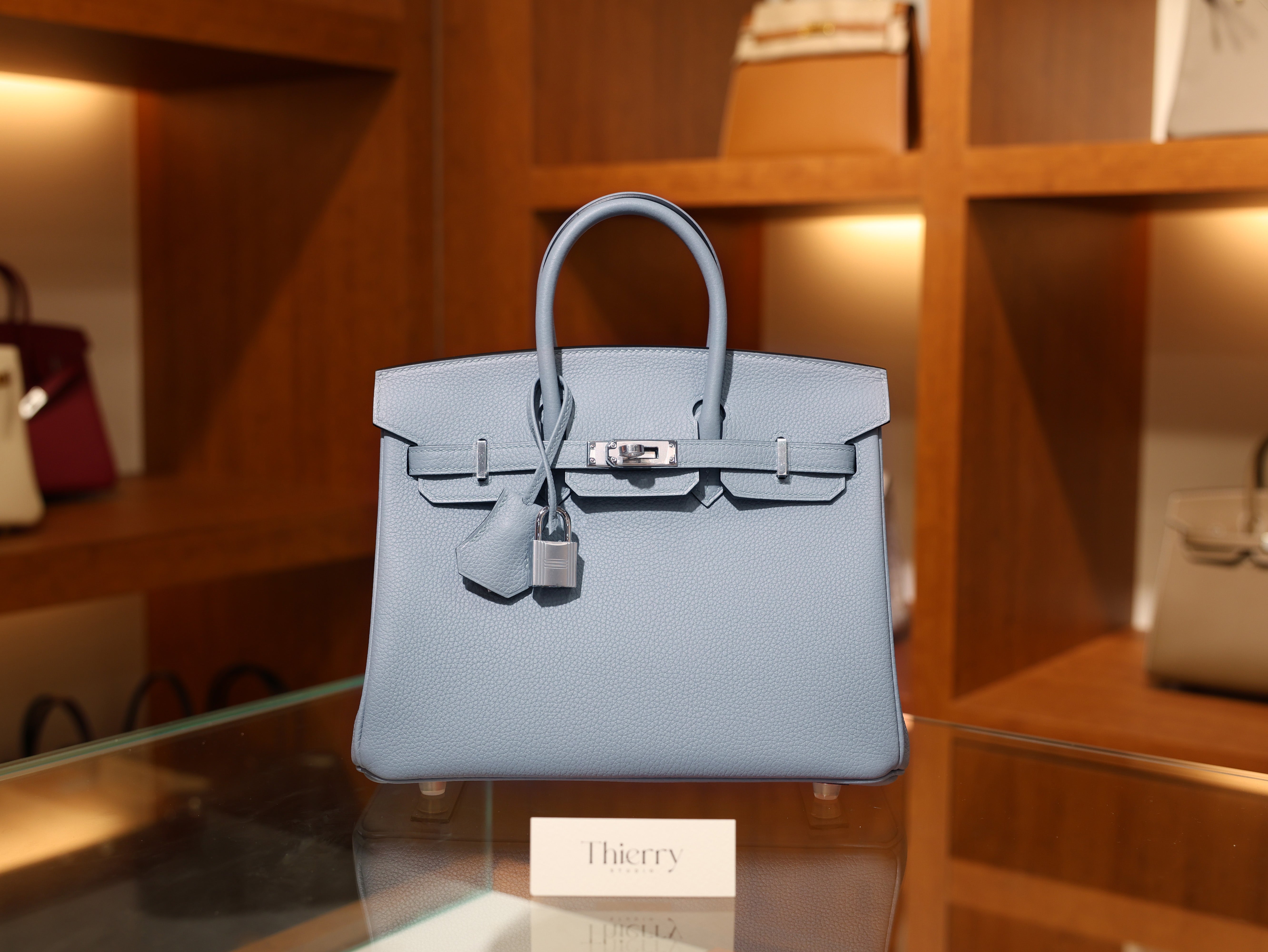 Birkin 25 togo blue lin PHW