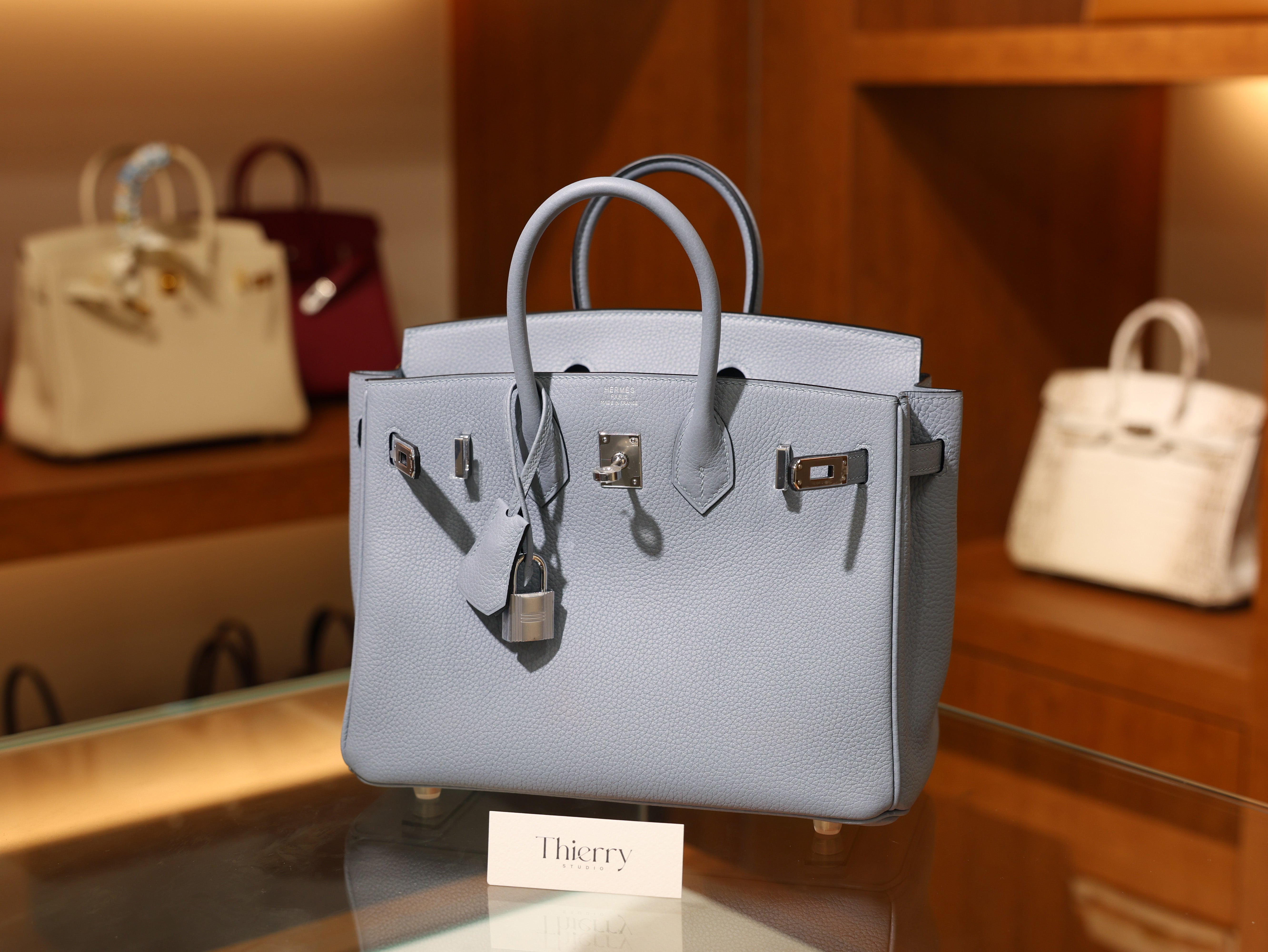 Birkin 25 togo blue lin PHW