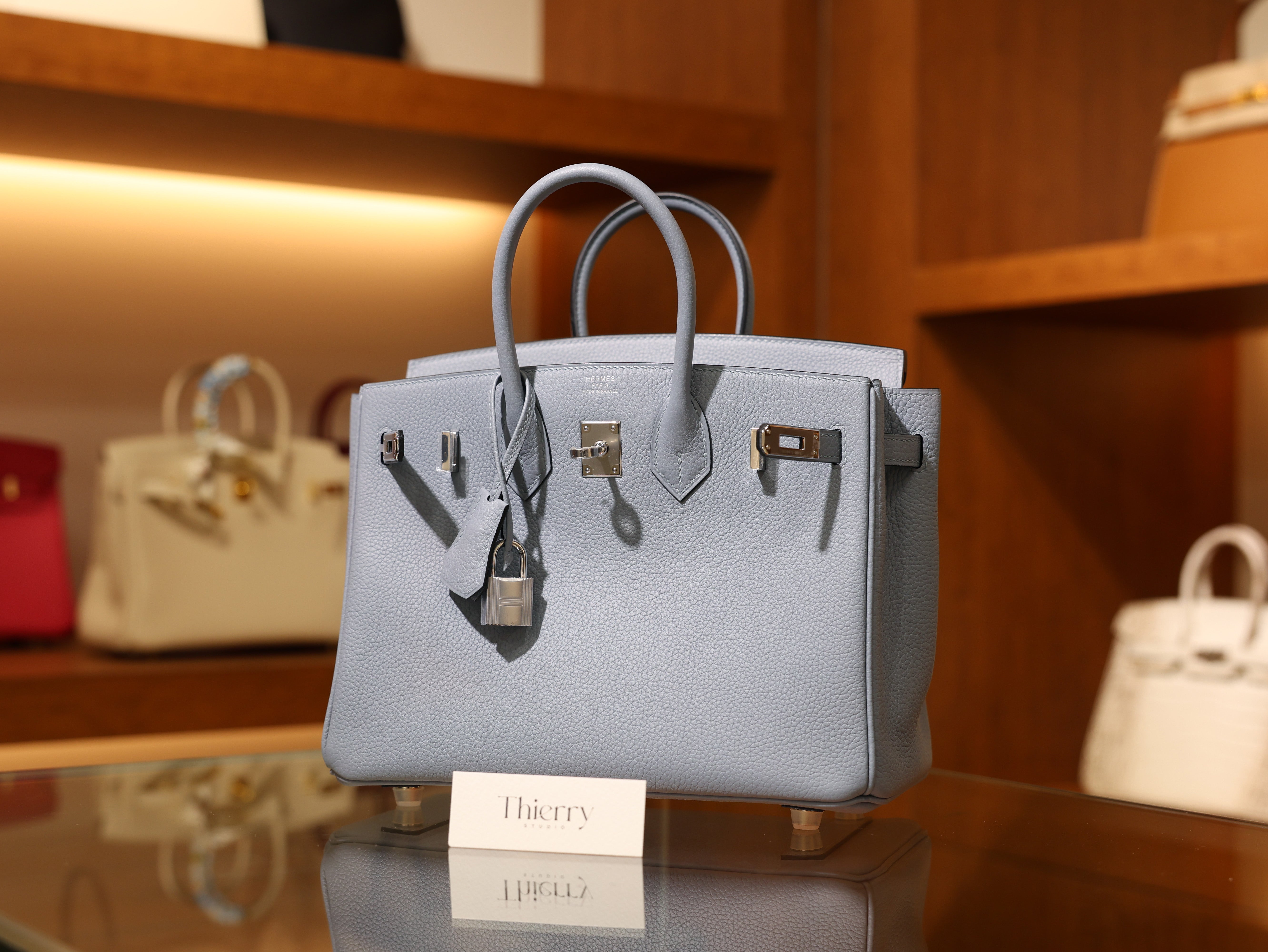 Birkin 25 togo blue lin PHW