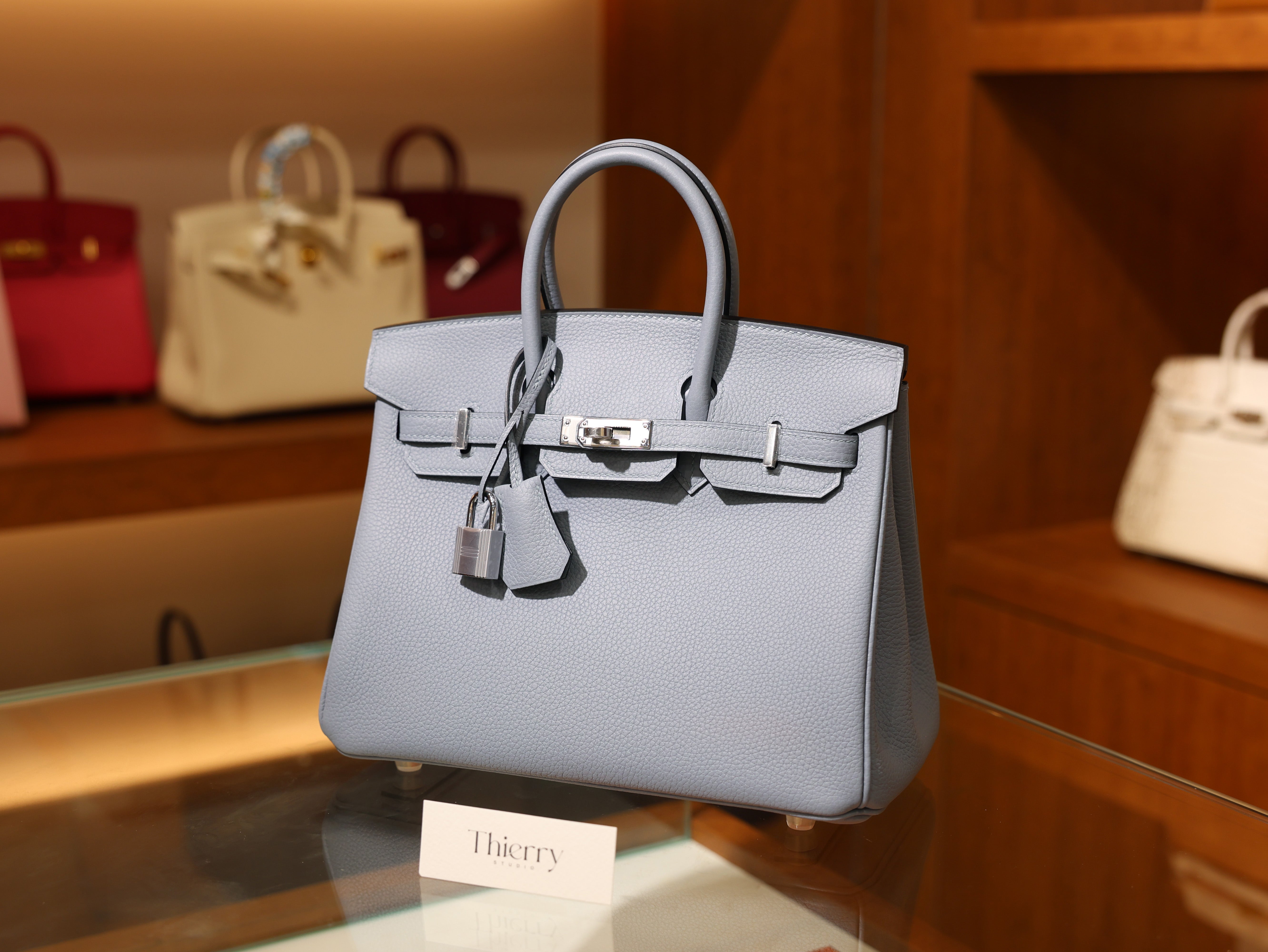 Birkin 25 togo blue lin PHW