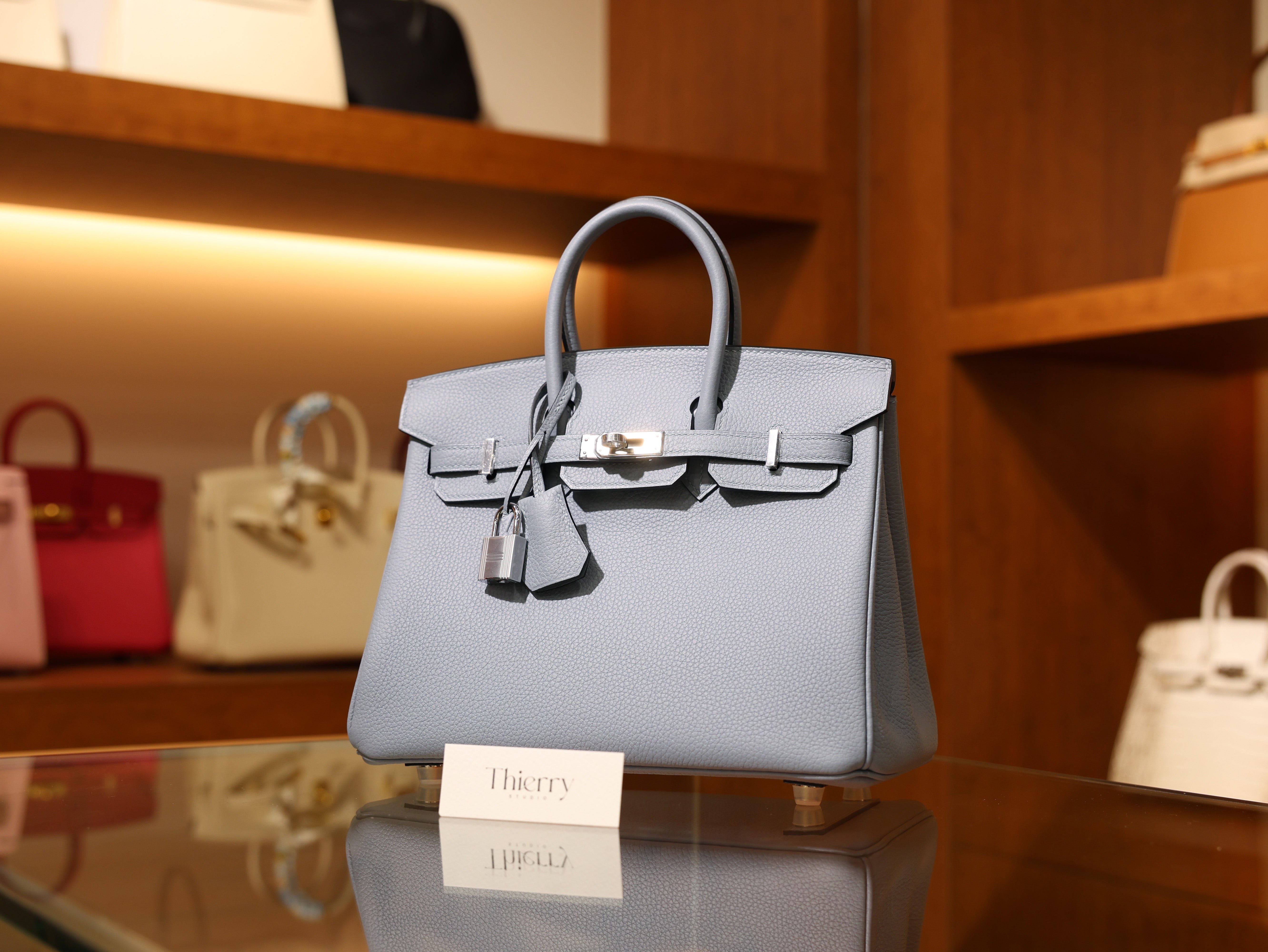 Birkin 25 togo blue lin PHW
