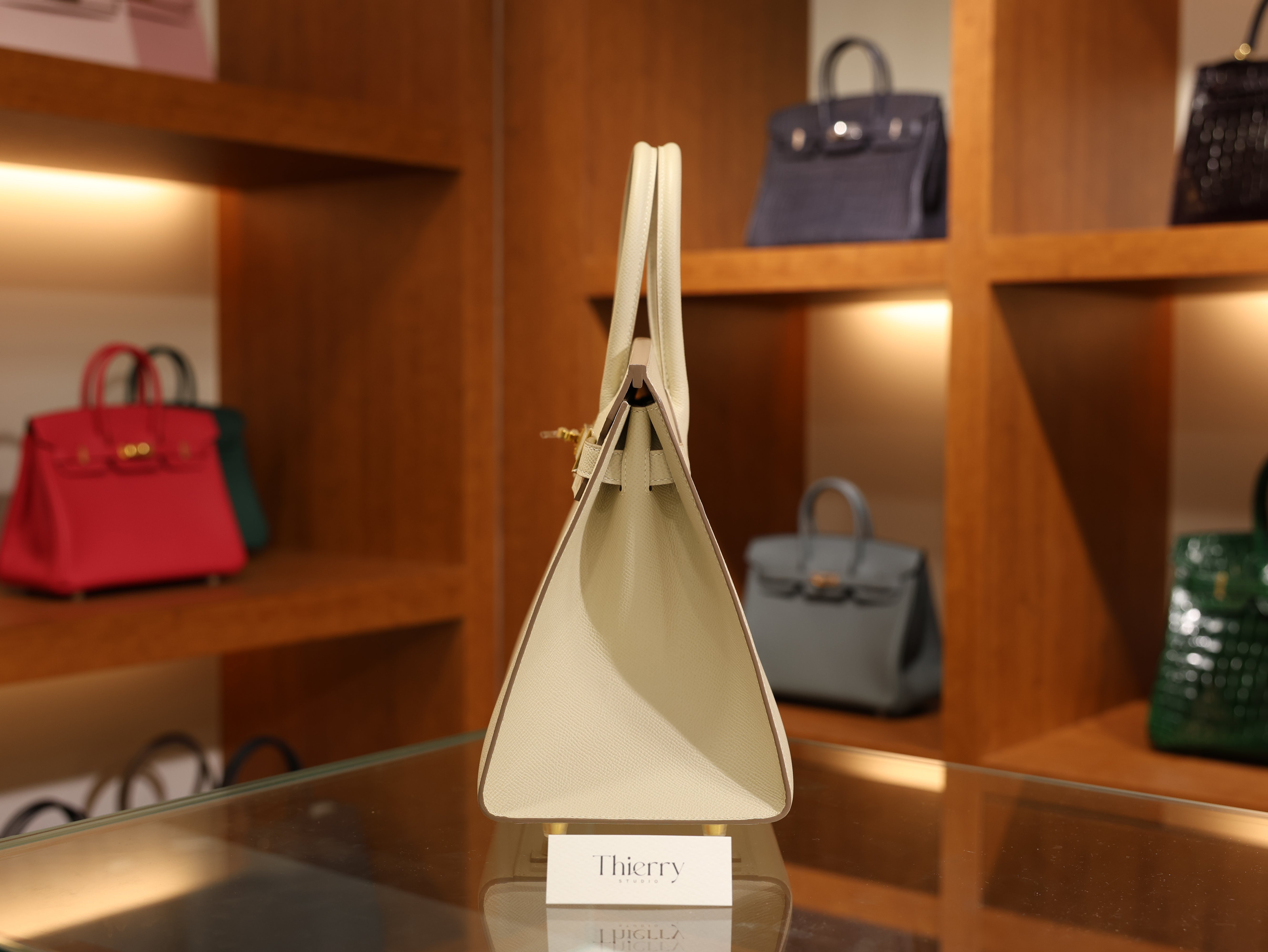 Birkin 30 epsom sellier craie GHW