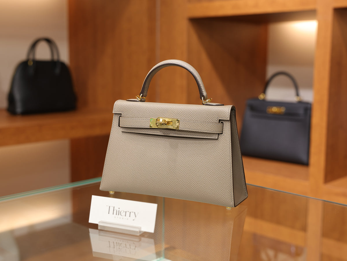 Kelly mini 2 epsom gris asphalt GHW