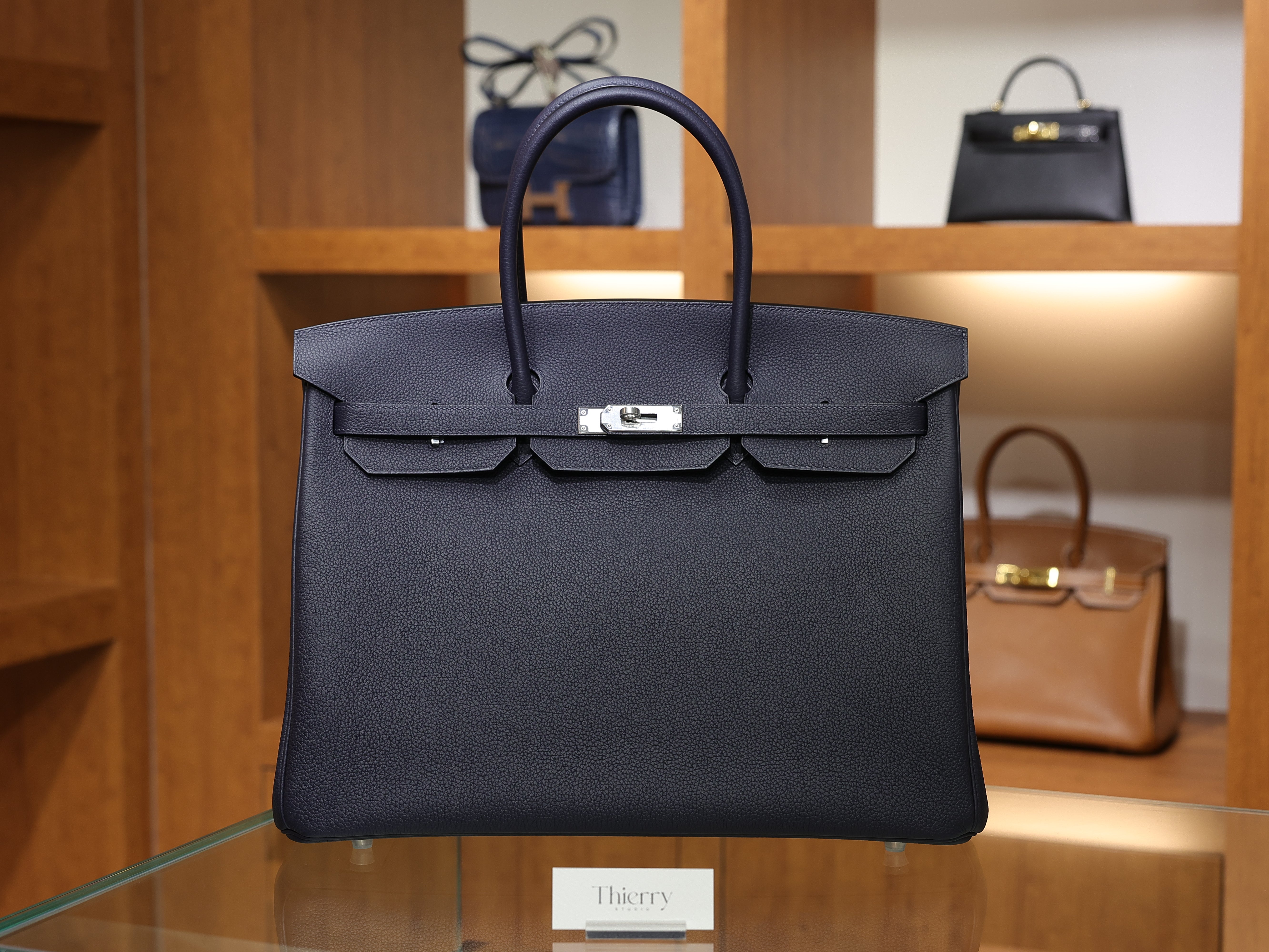 Birkin 40 togo blue nuit PHW