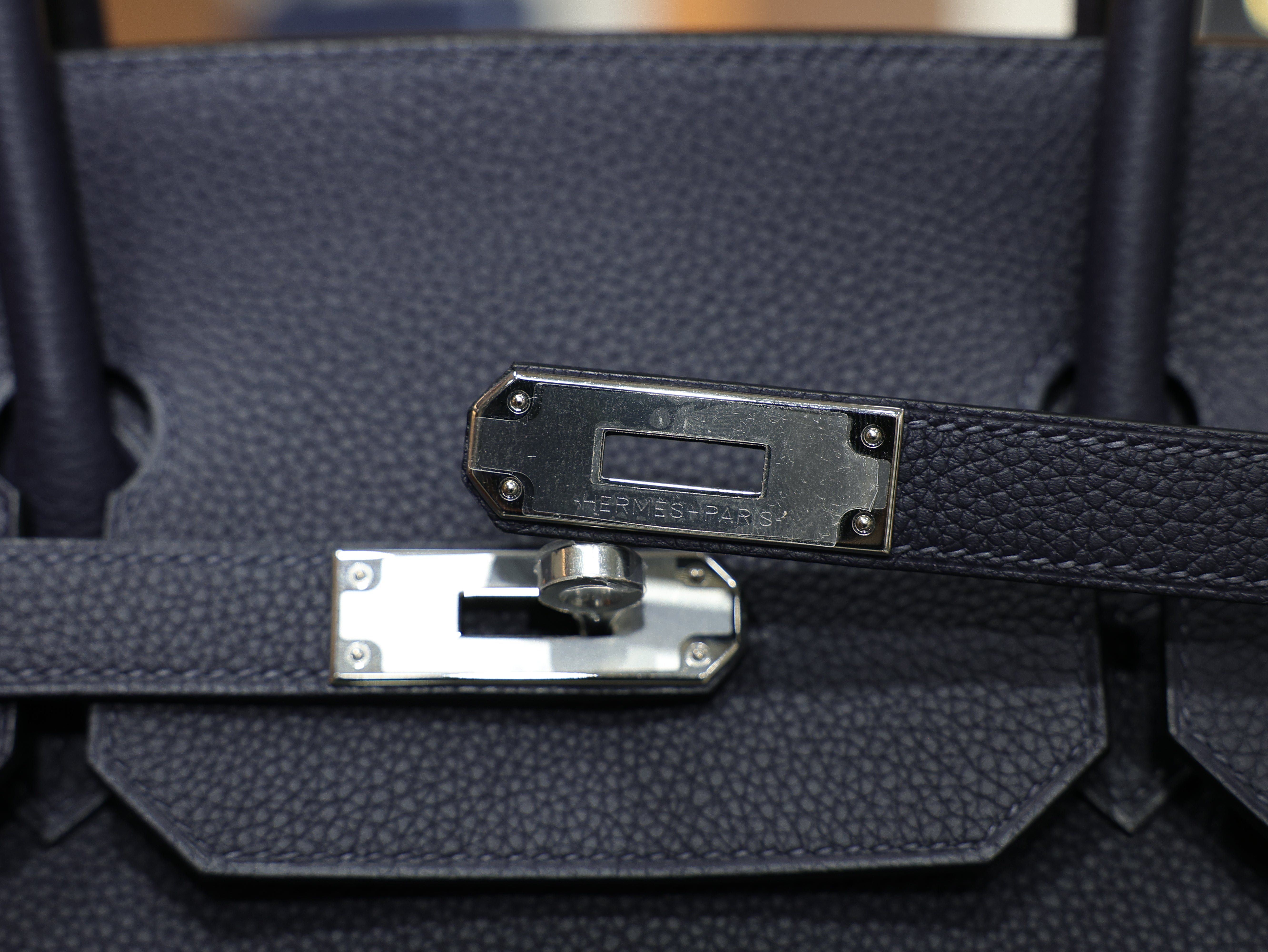 Birkin 40 togo blue nuit PHW
