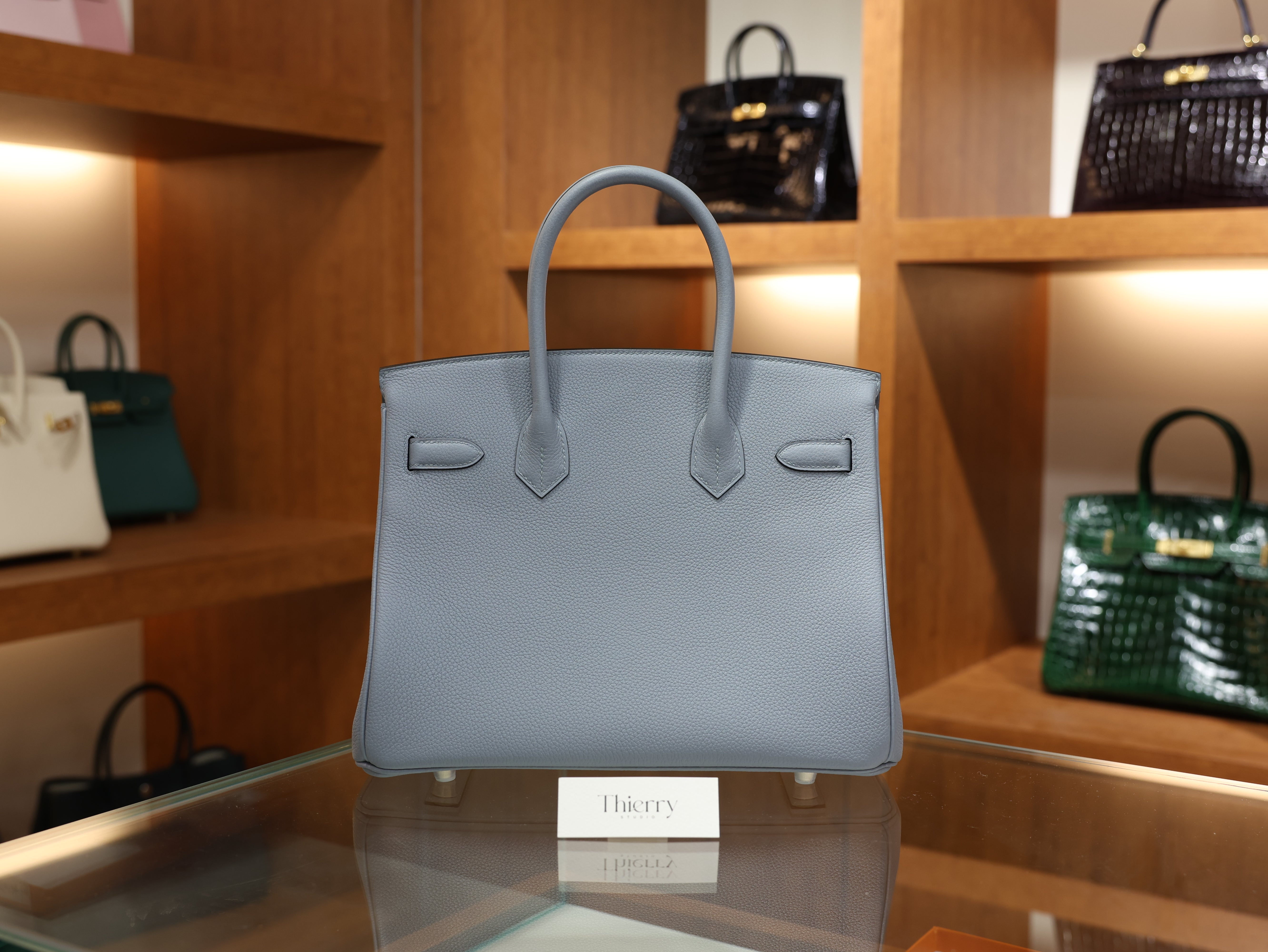 Birkin 30 togo blue lin PHW