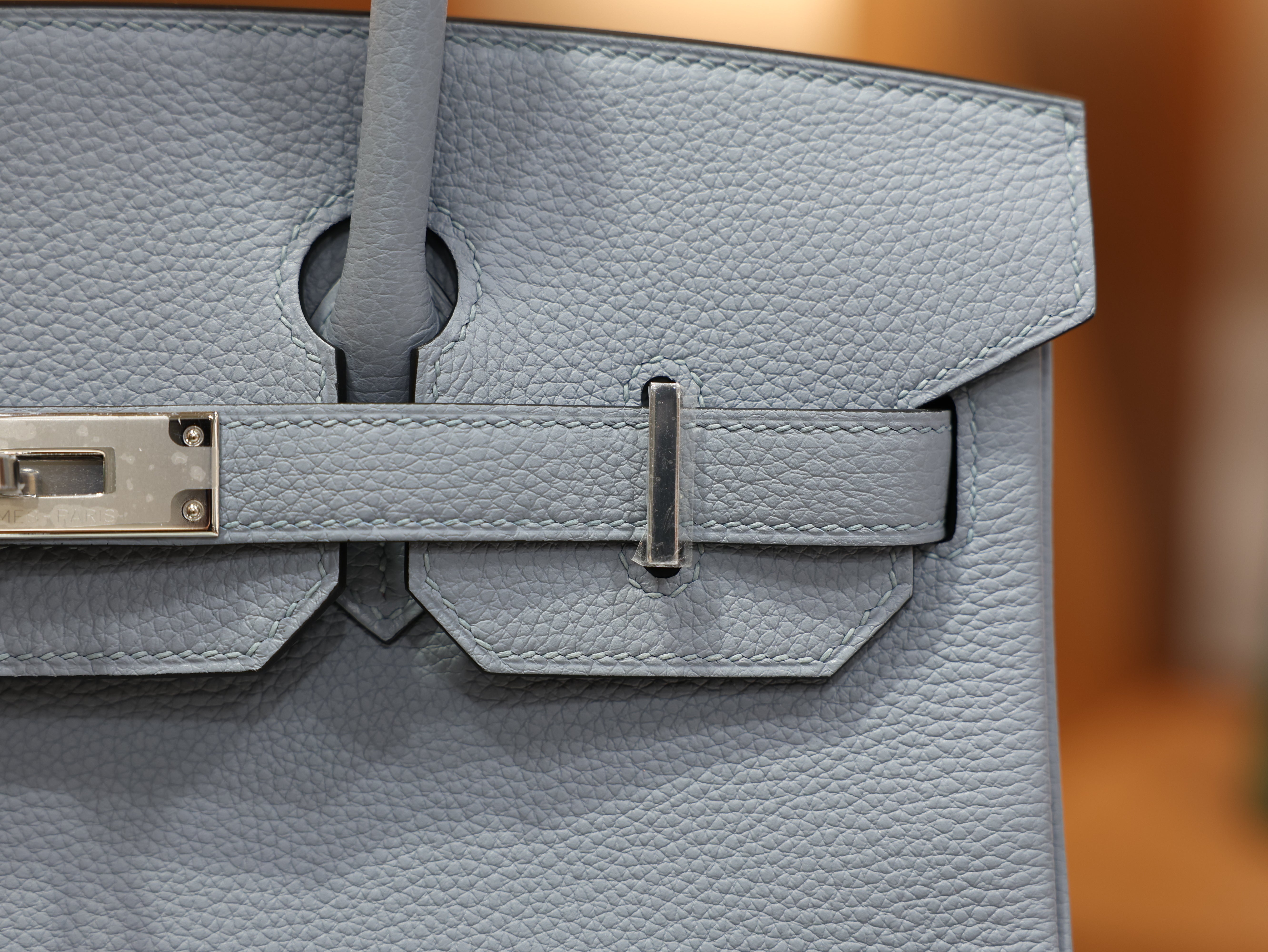 Birkin 30 togo blue lin PHW