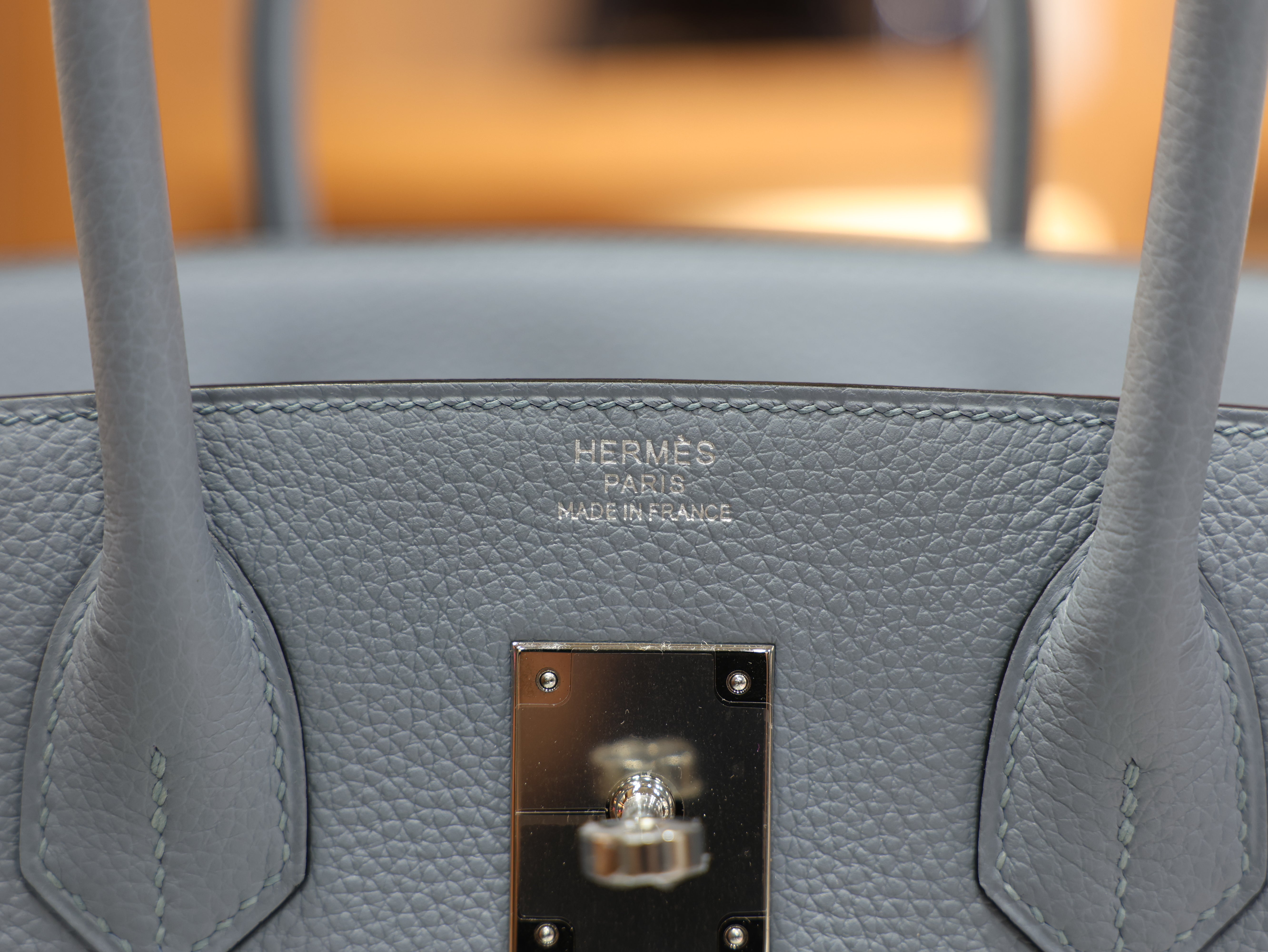 Birkin 30 togo blue lin PHW