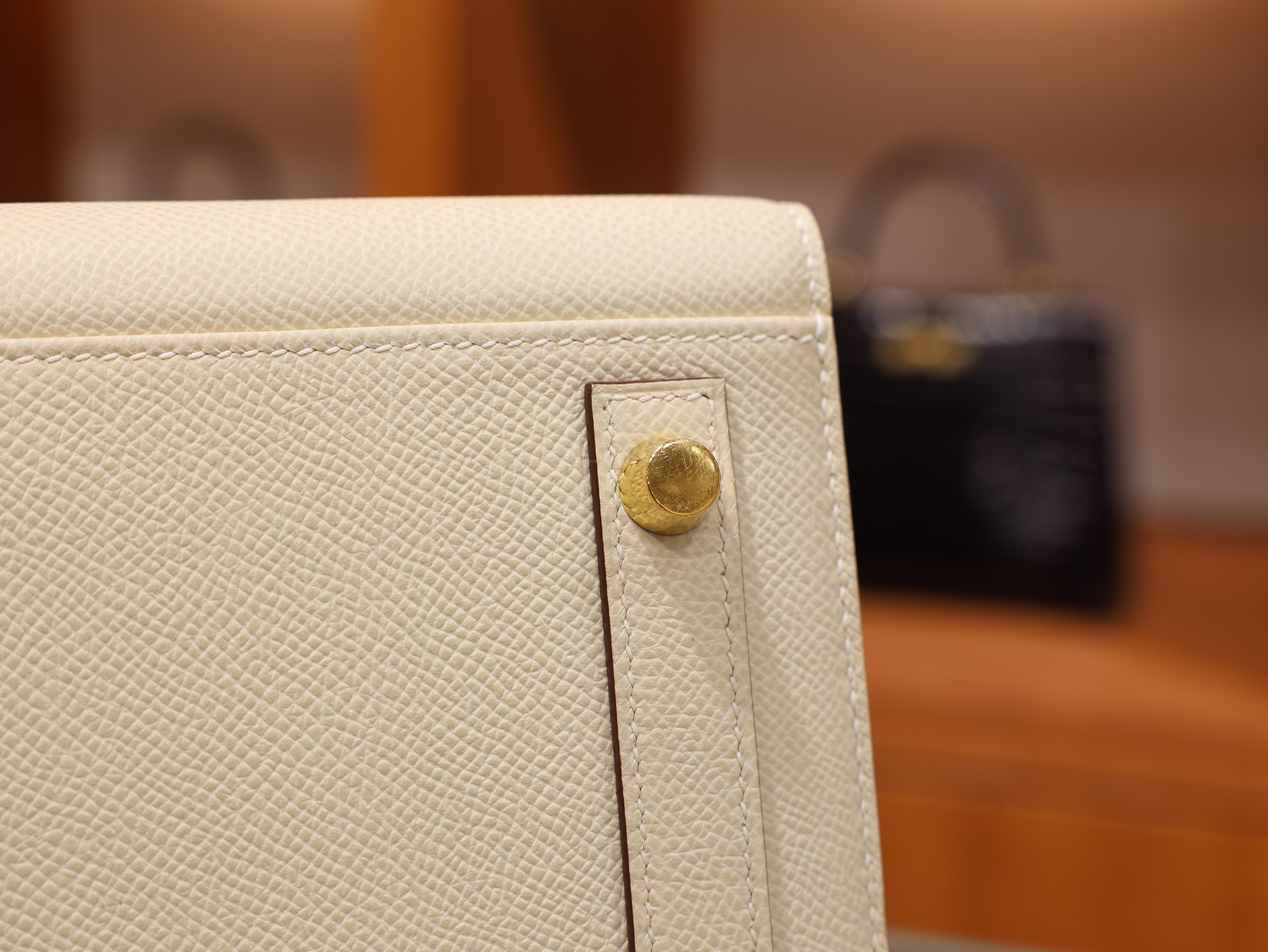 Birkin 30 epsom sellier craie gold GHW (HSS)