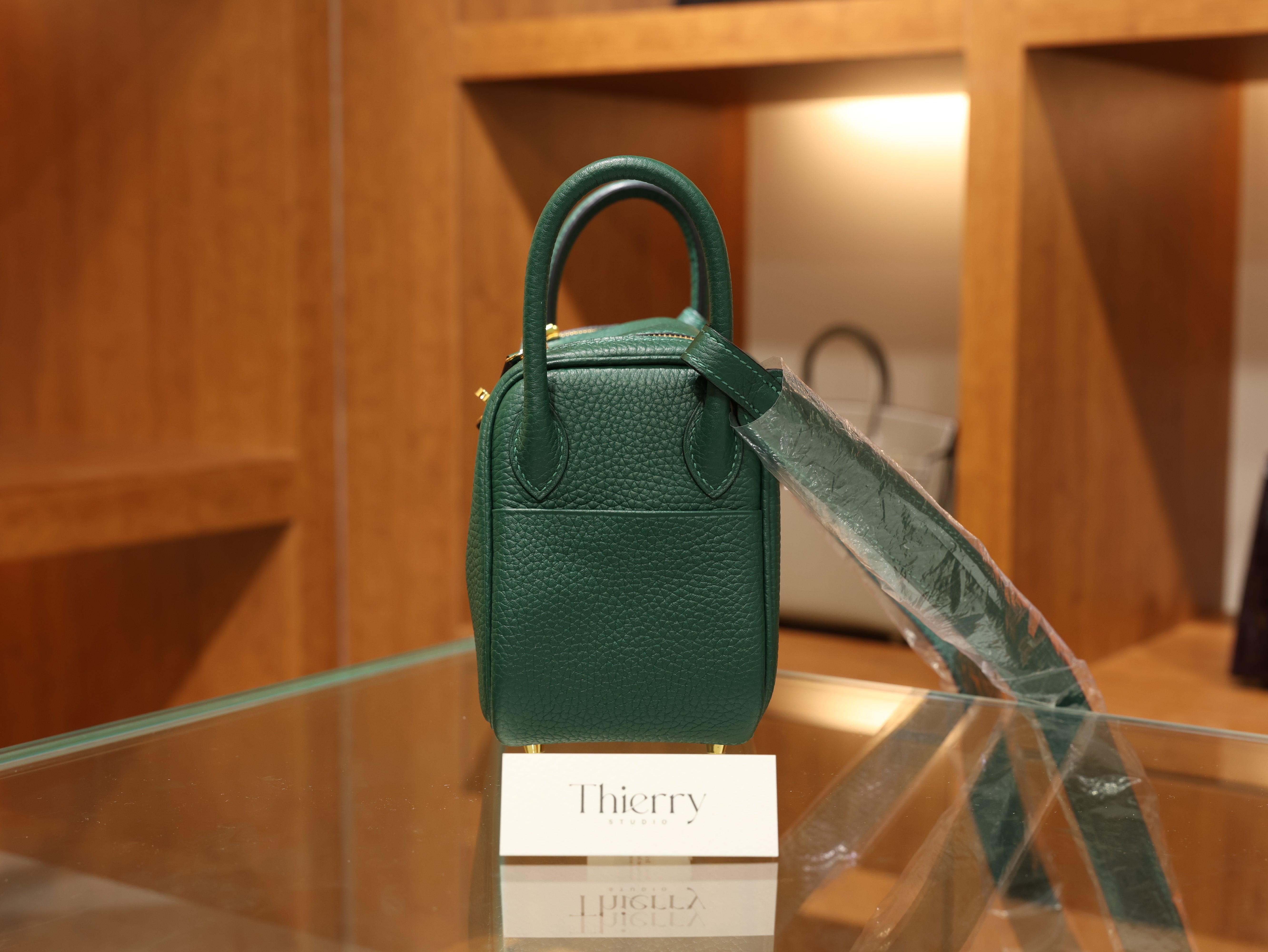 Lindy mini clemence malachite GHW