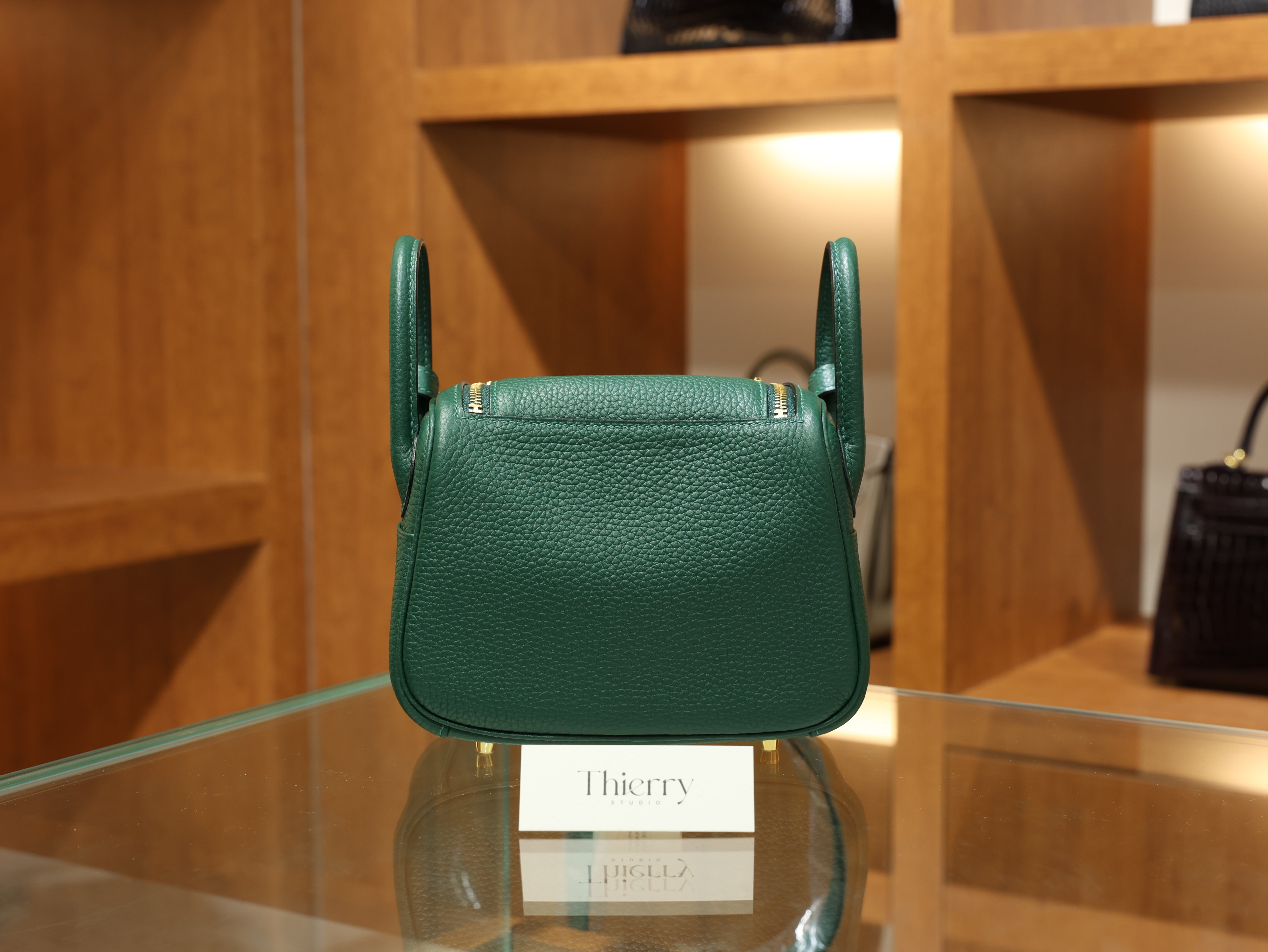 Lindy mini clemence malachite GHW