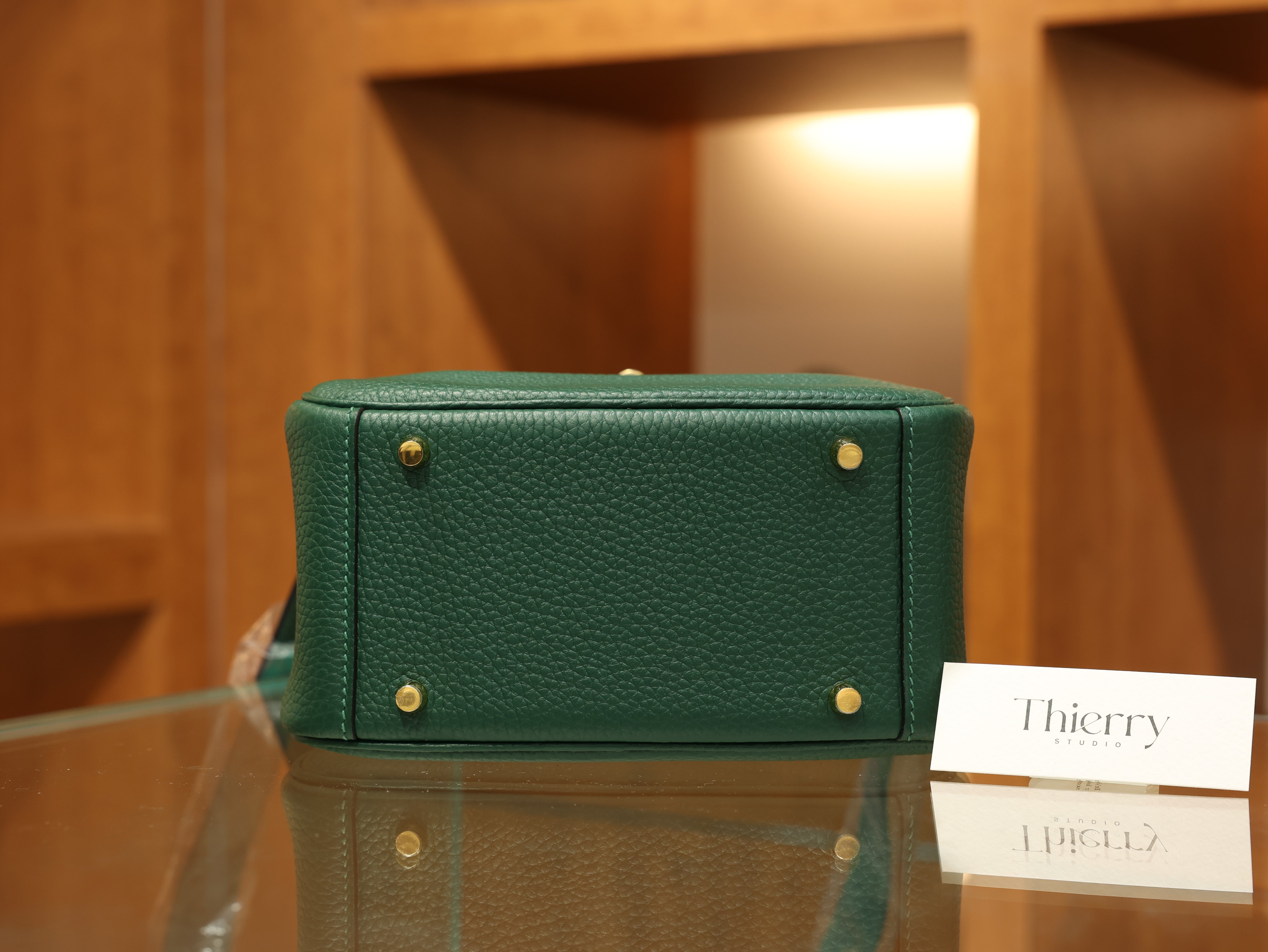 Lindy mini clemence malachite GHW