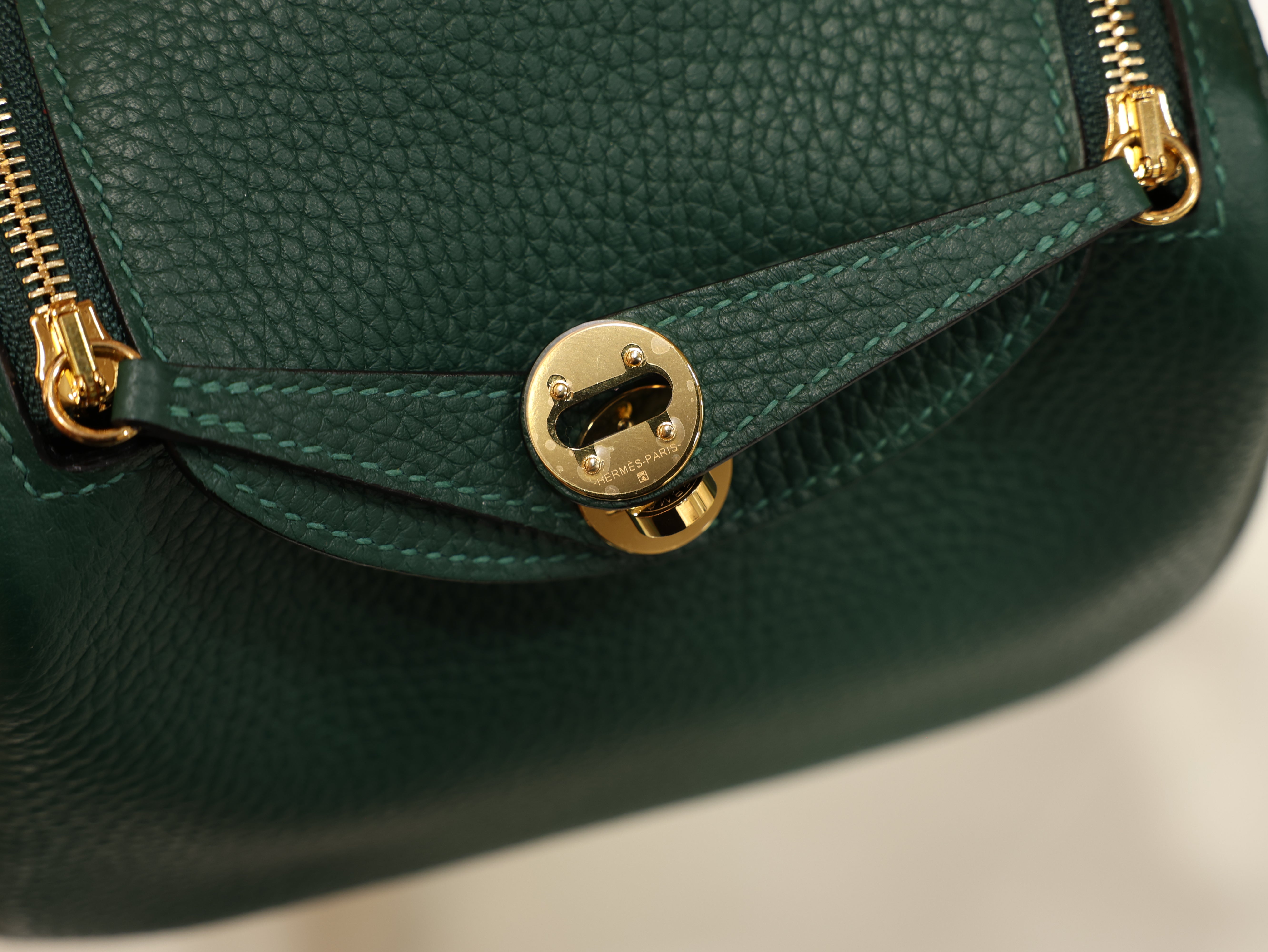 Lindy mini clemence malachite GHW