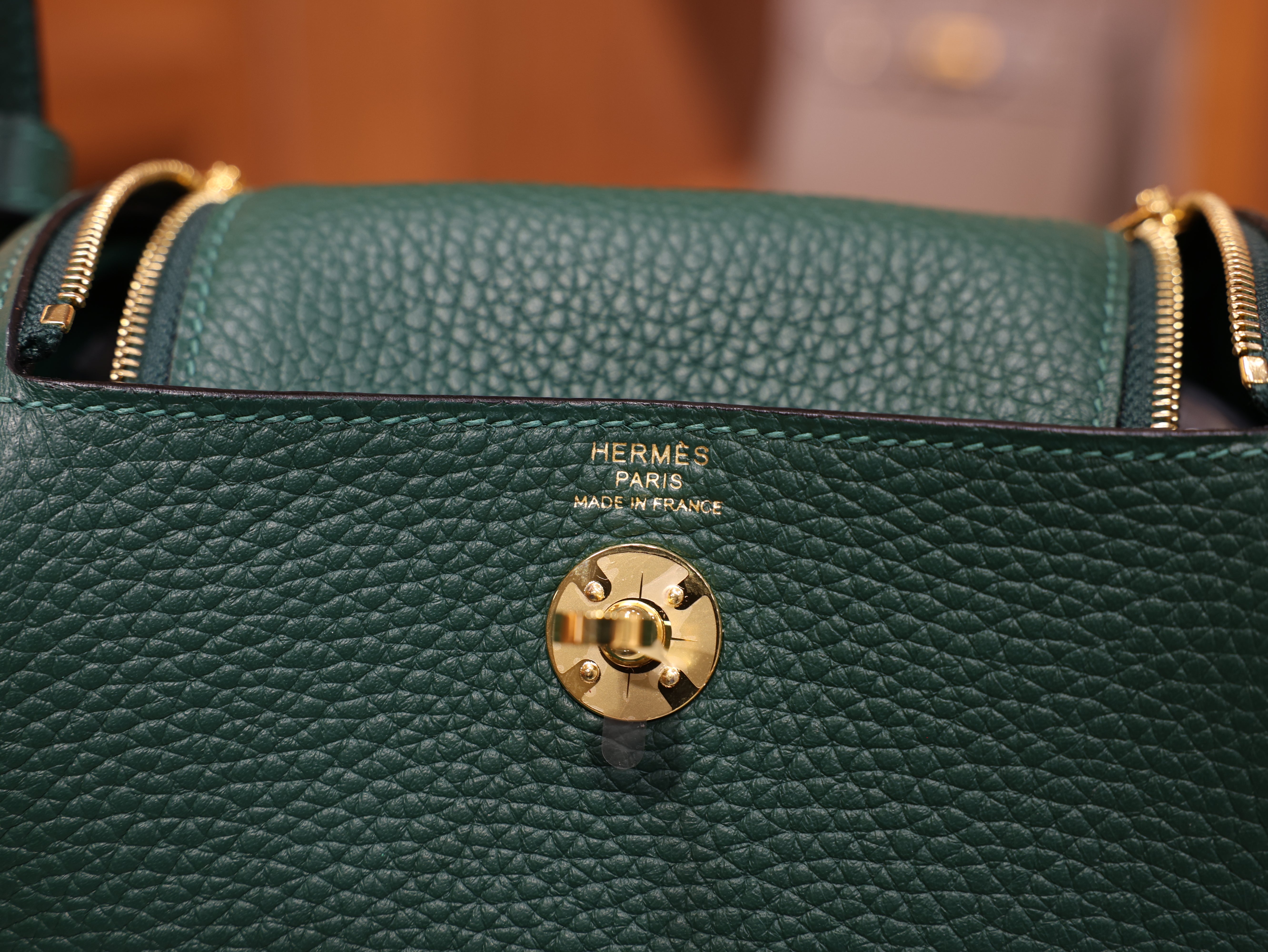 Lindy mini clemence malachite GHW