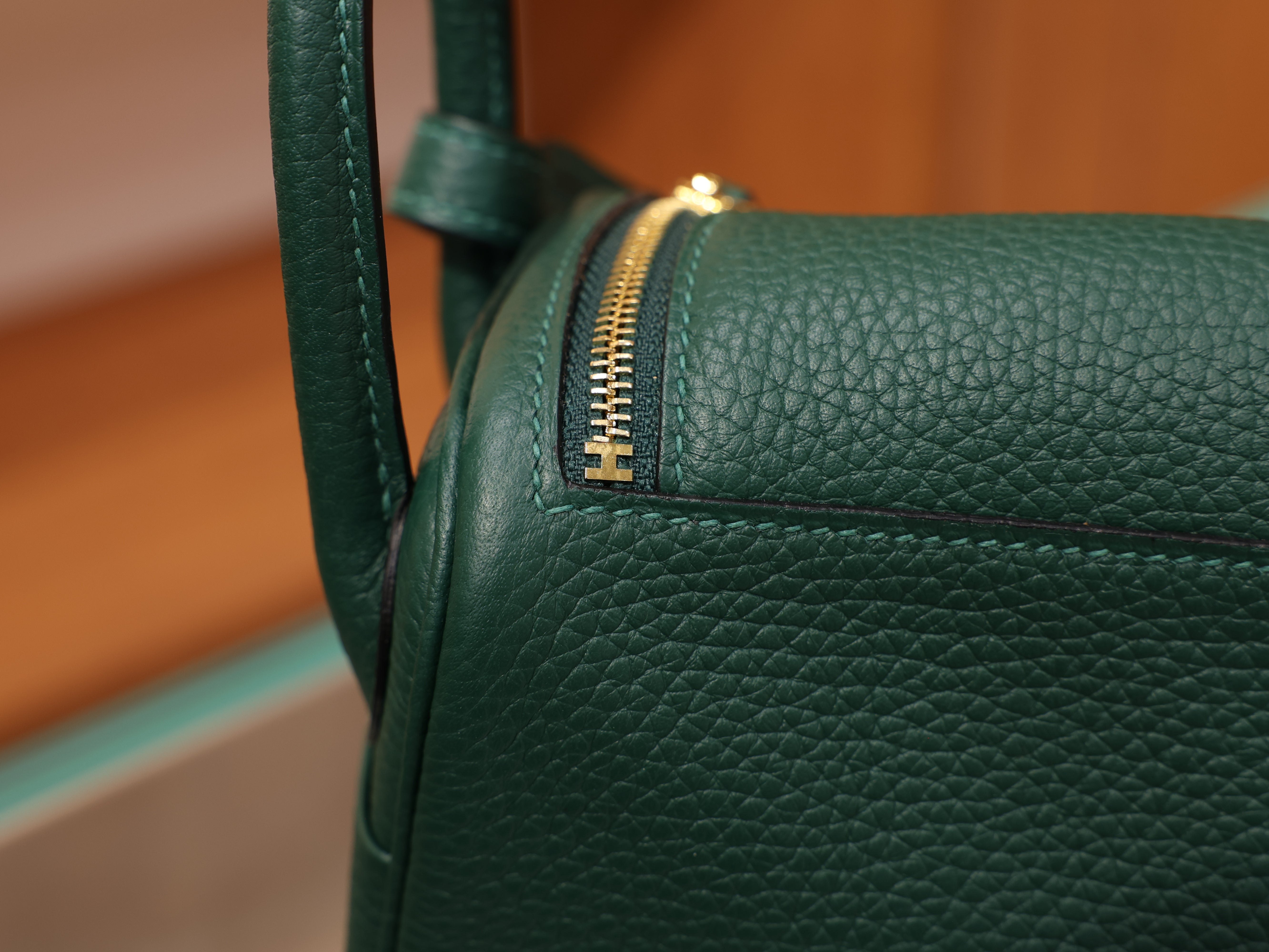 Lindy mini clemence malachite GHW