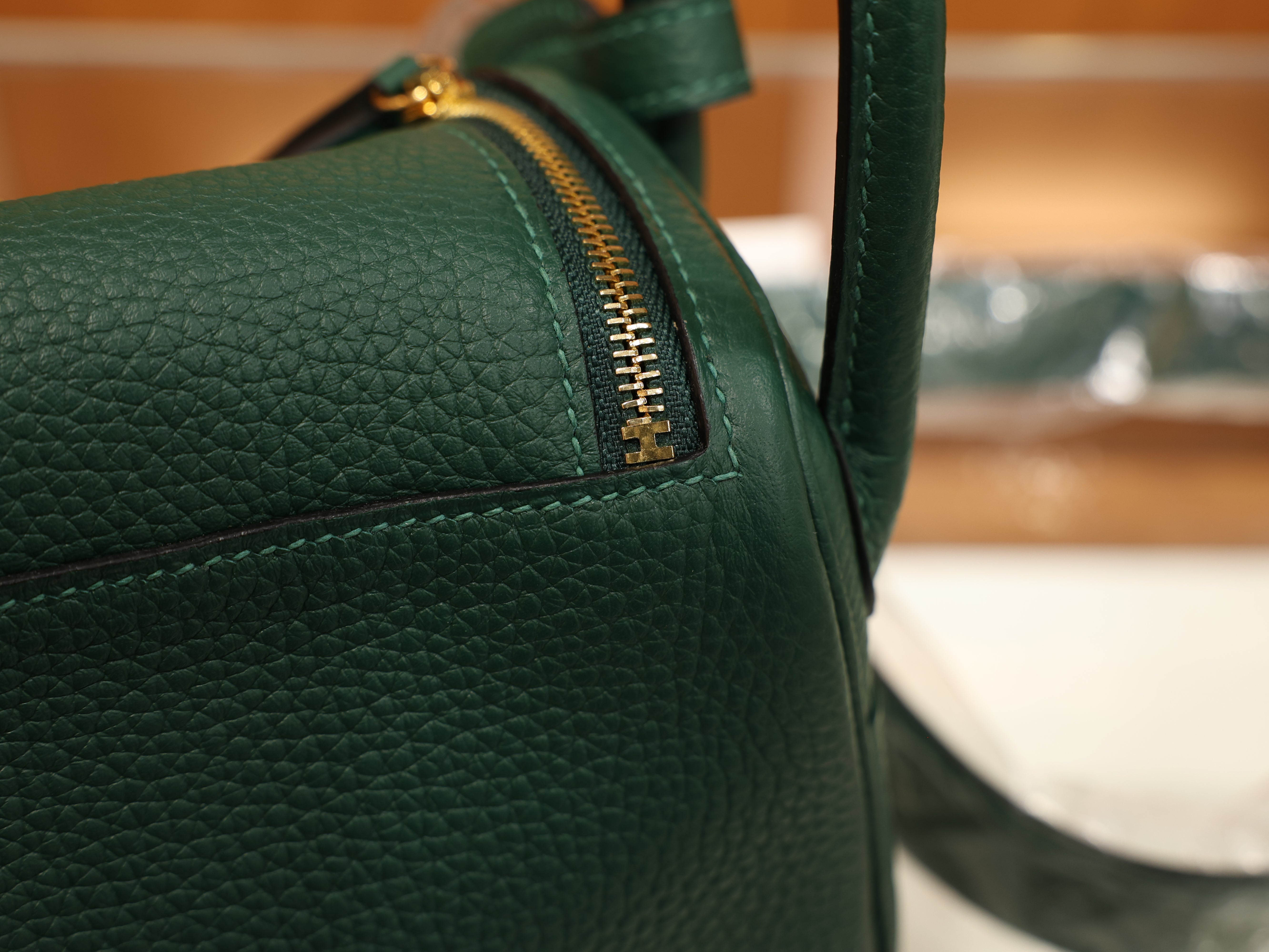 Lindy mini clemence malachite GHW