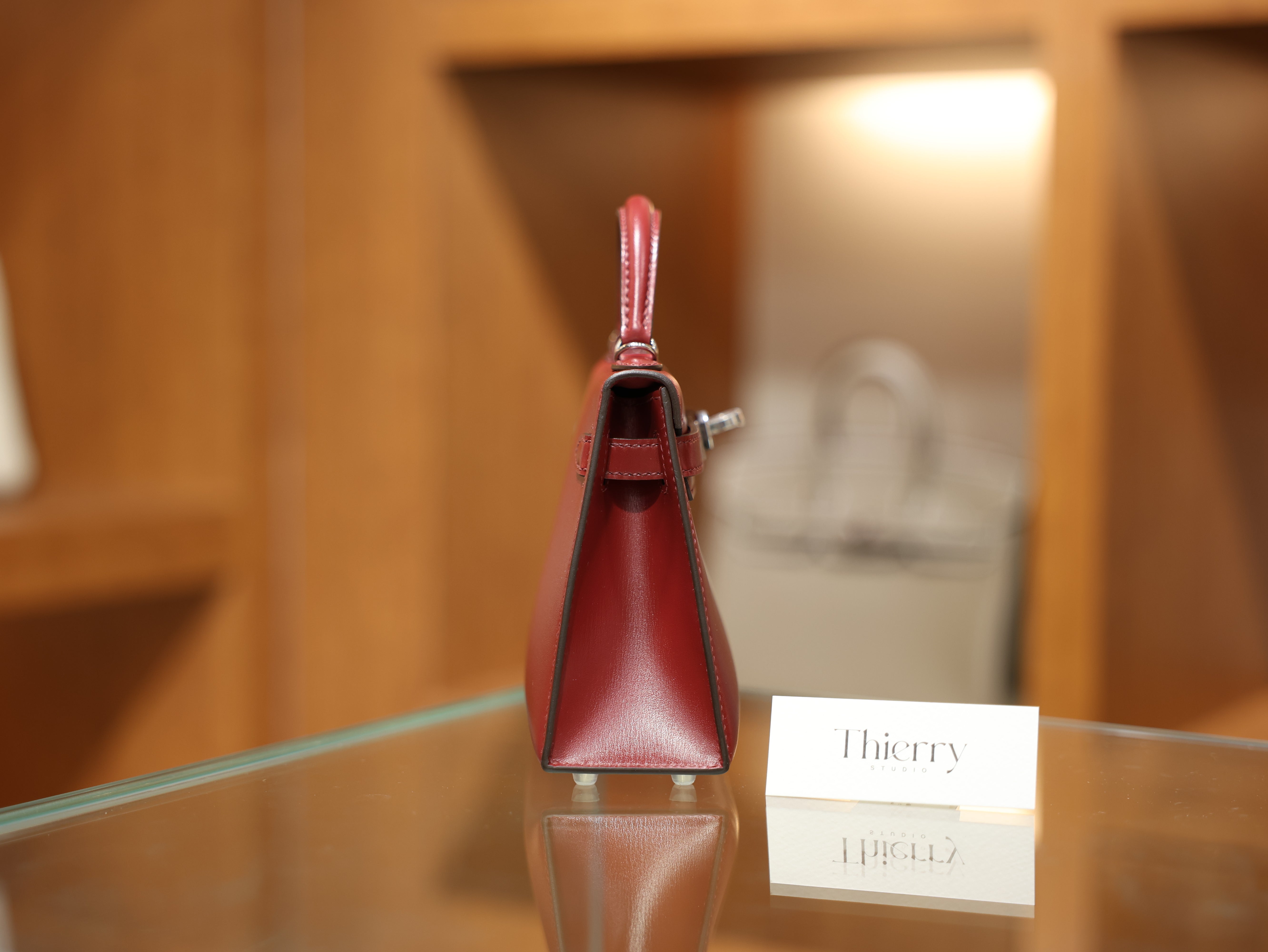 Kelly mini 2 box rouge H PHW