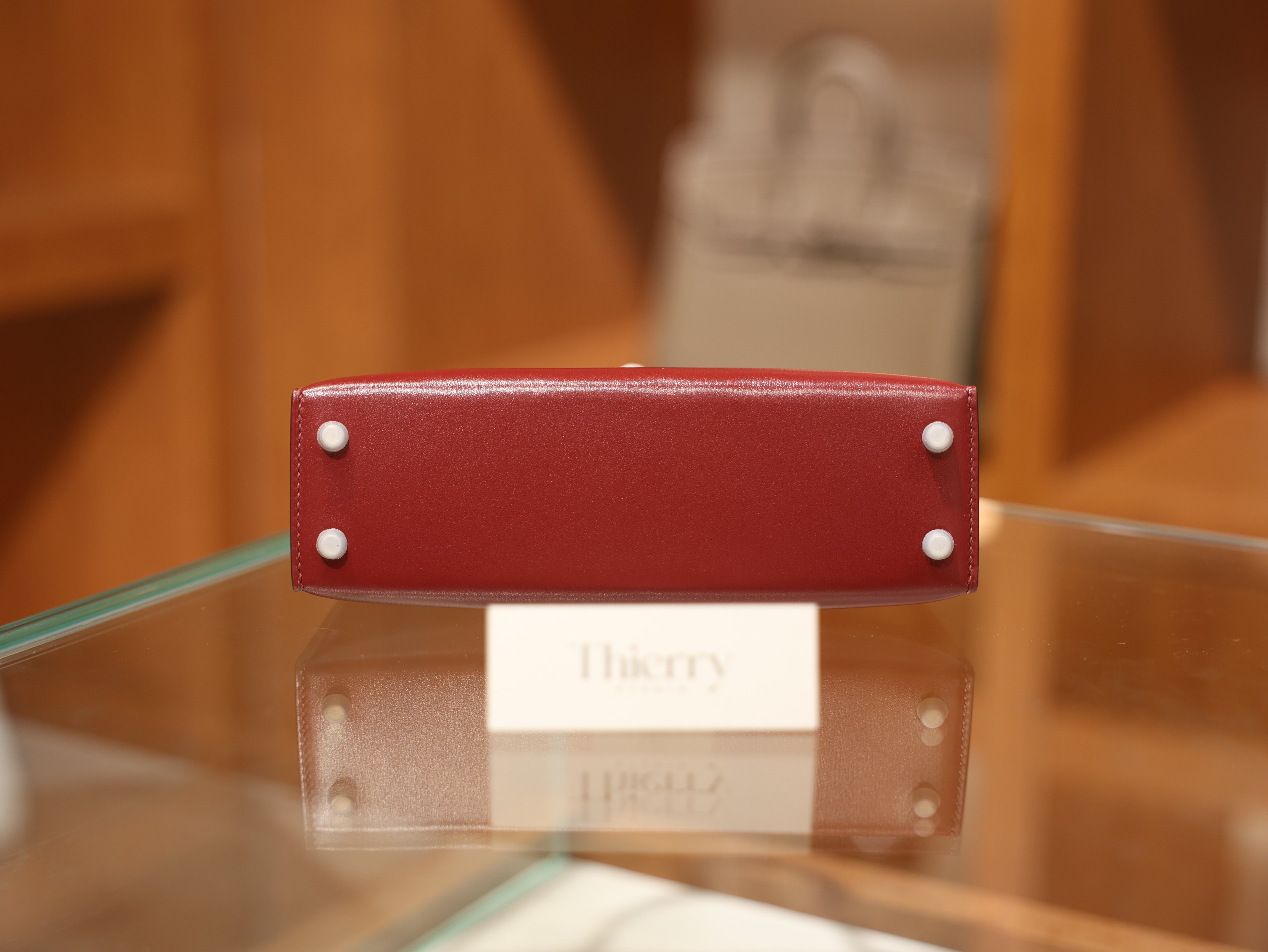 Kelly mini 2 box rouge H PHW