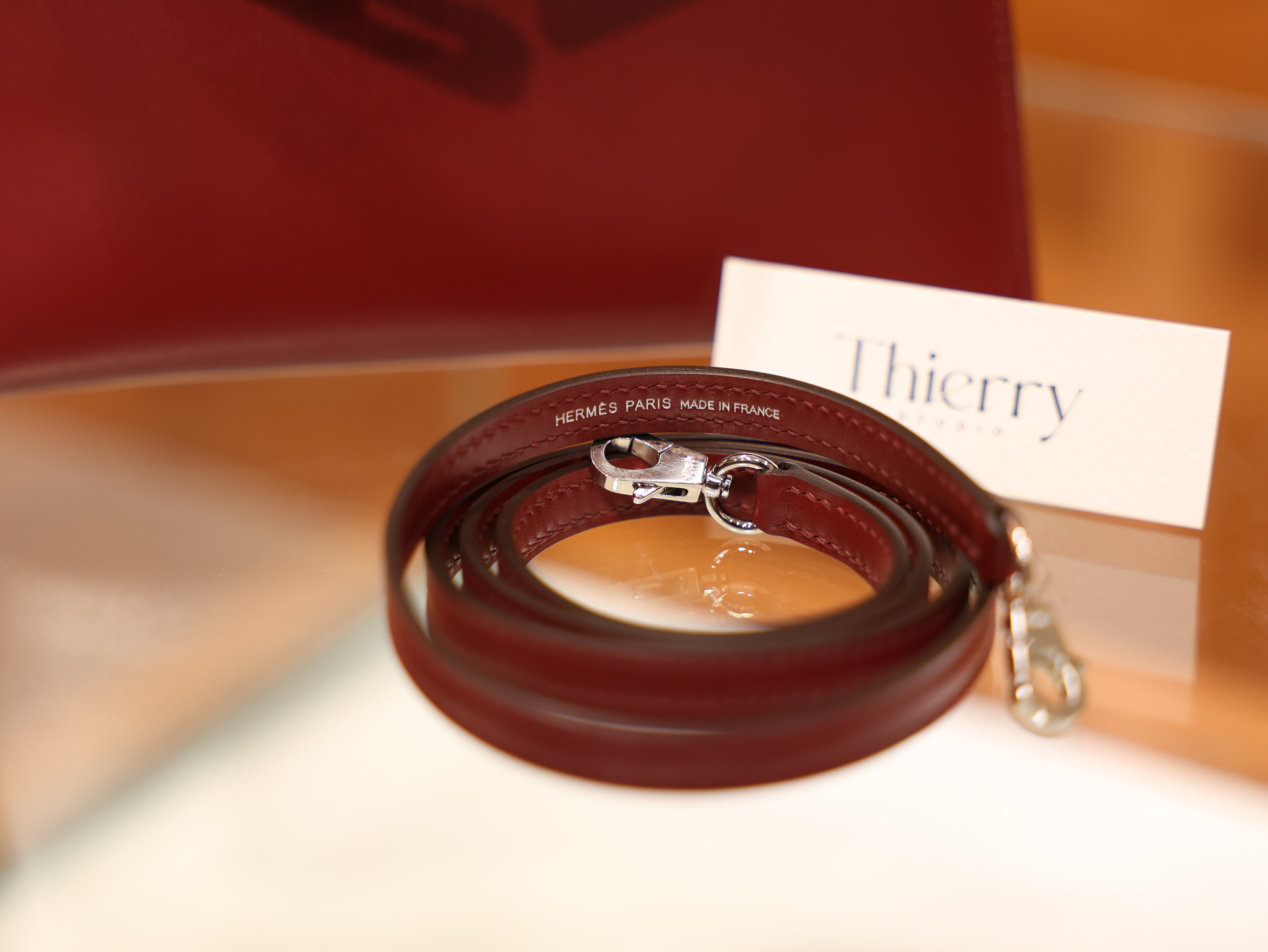 Kelly mini 2 box rouge H PHW