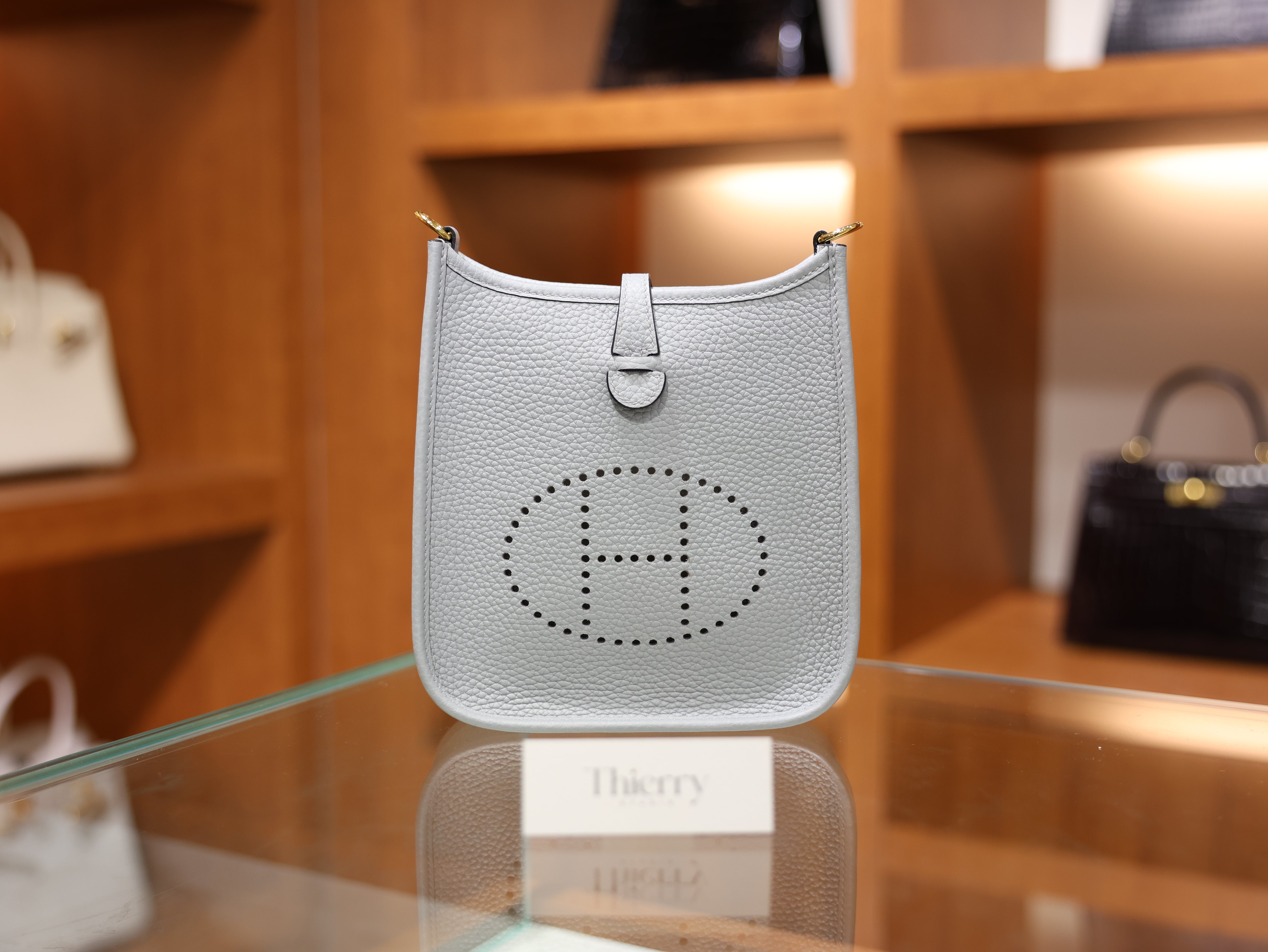 Evelyne mini clemence blue glacier GHW
