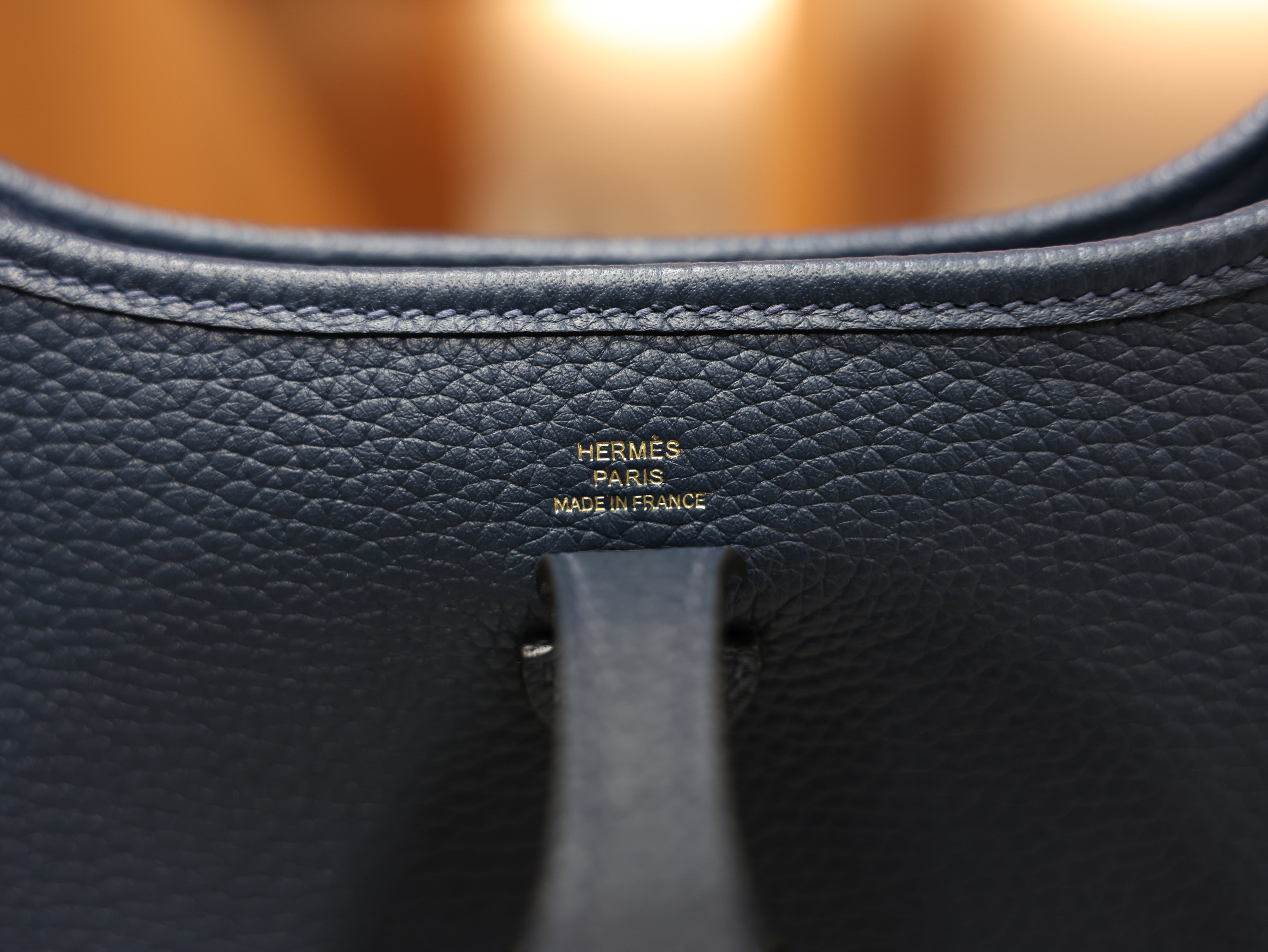 Evelyne mini clemence Bleu de Prusse GHW