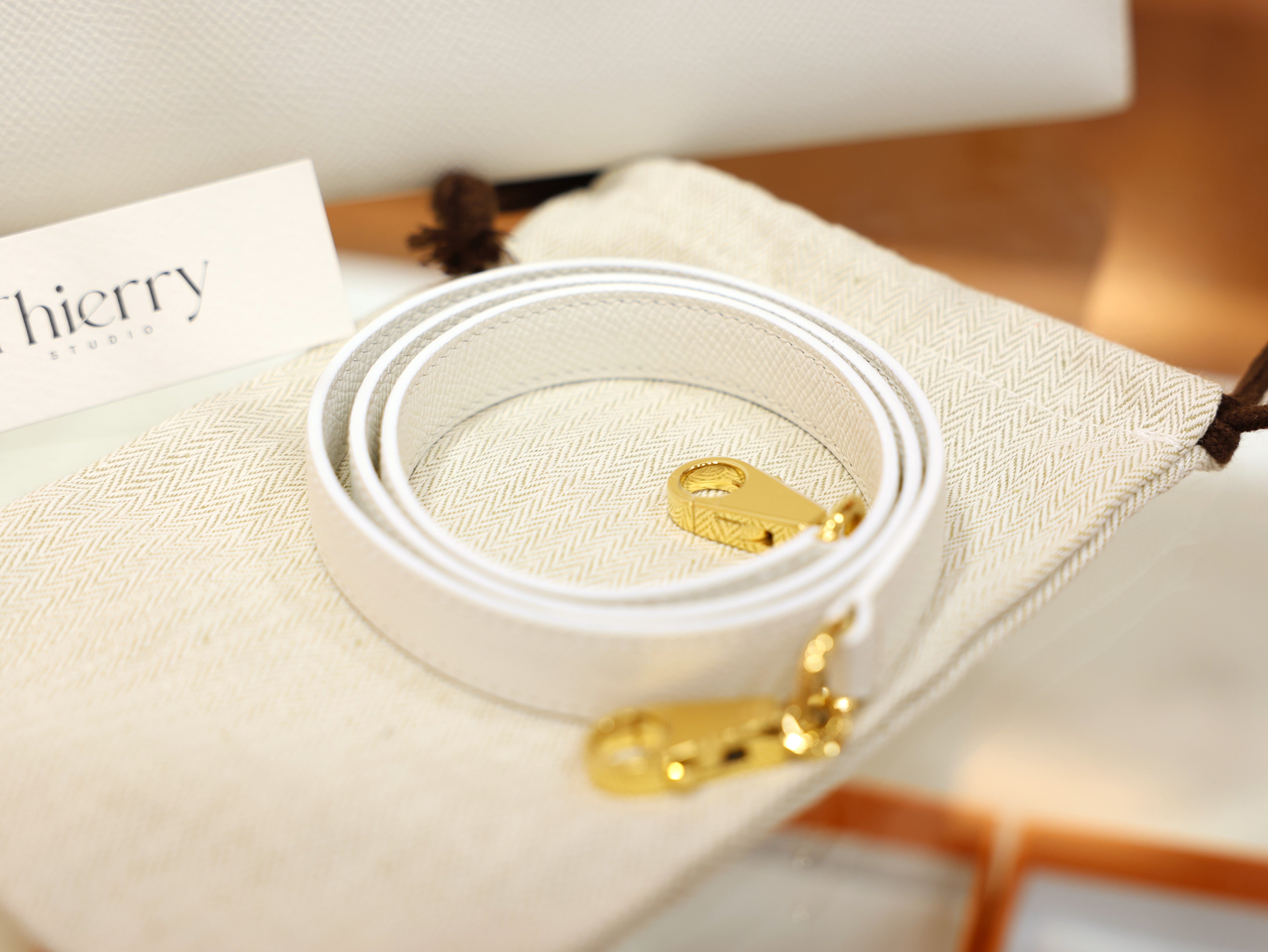 Kelly 28 epsom blanc GHW