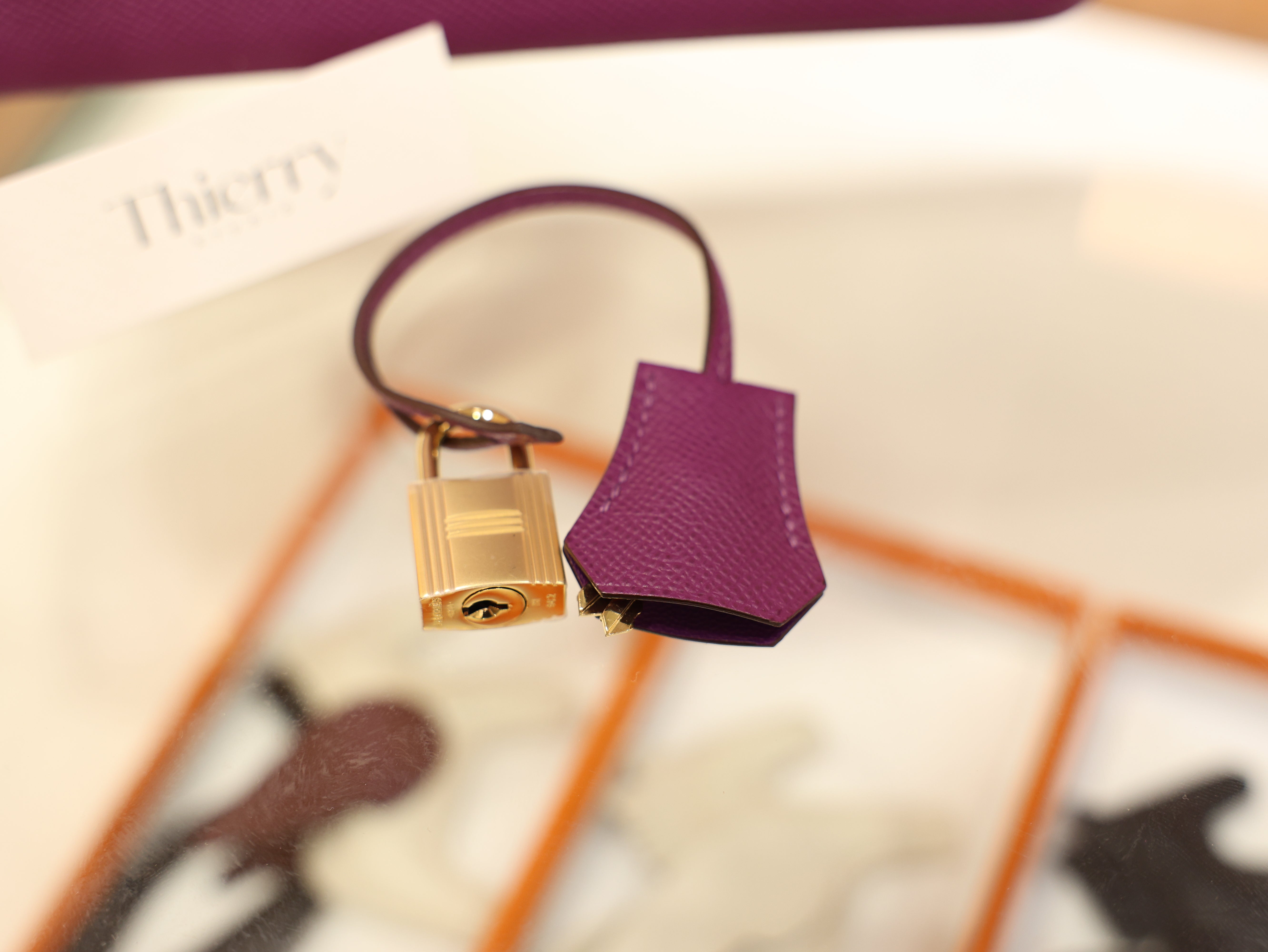 Birkin 25 epsom retourne anemone GHW