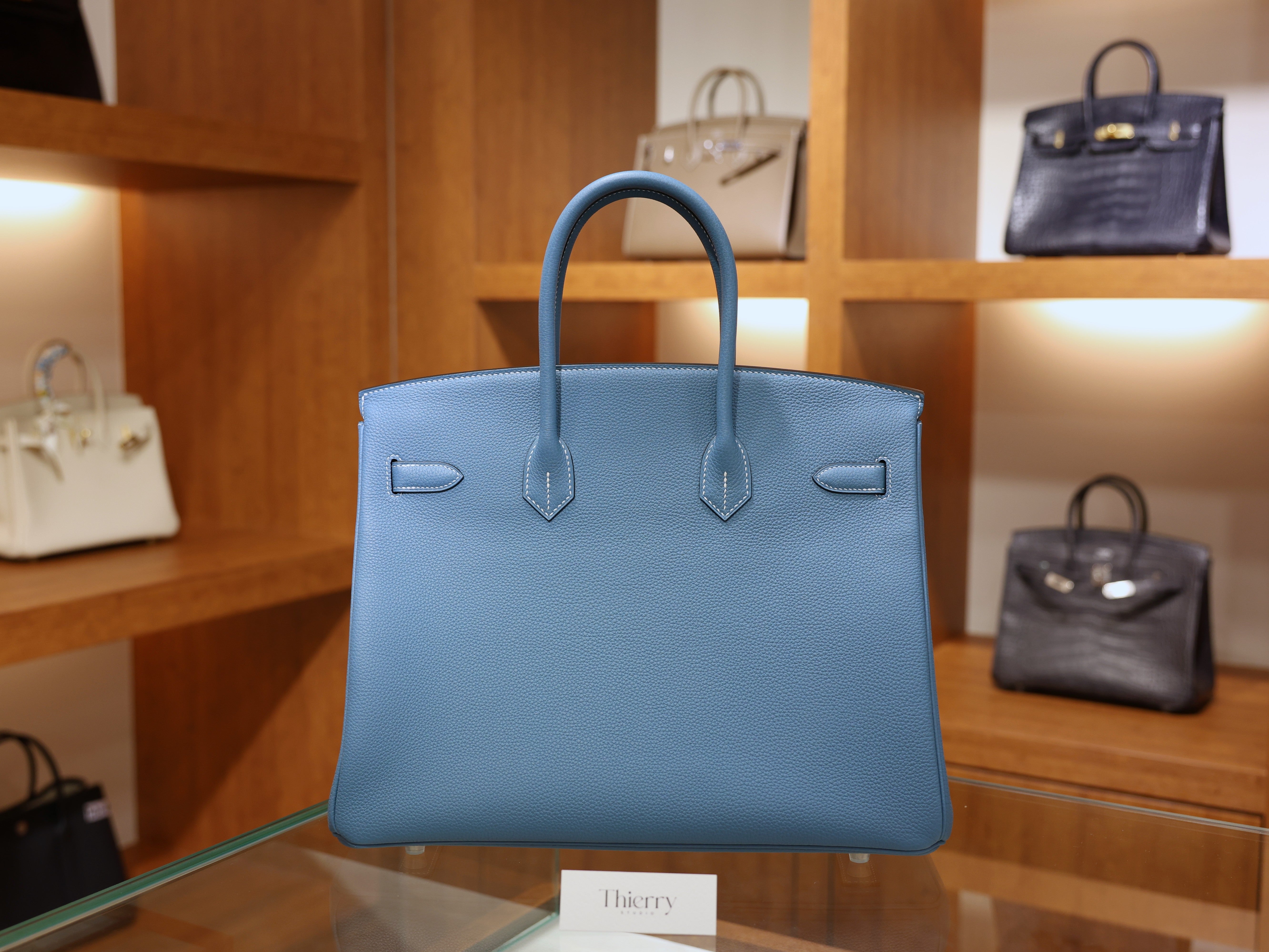Birkin 35 togo blue jean PHW