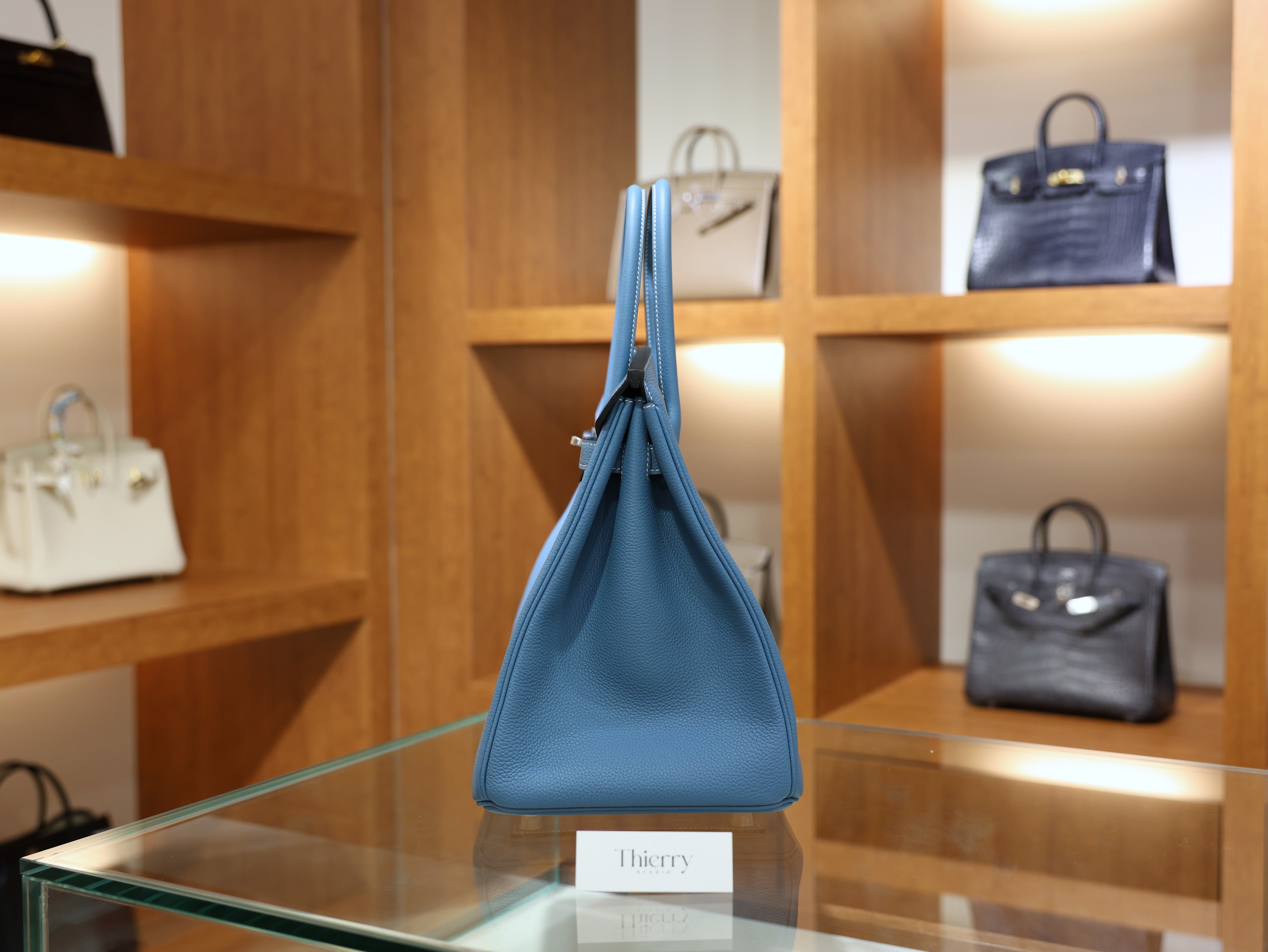 Birkin 35 togo blue jean PHW