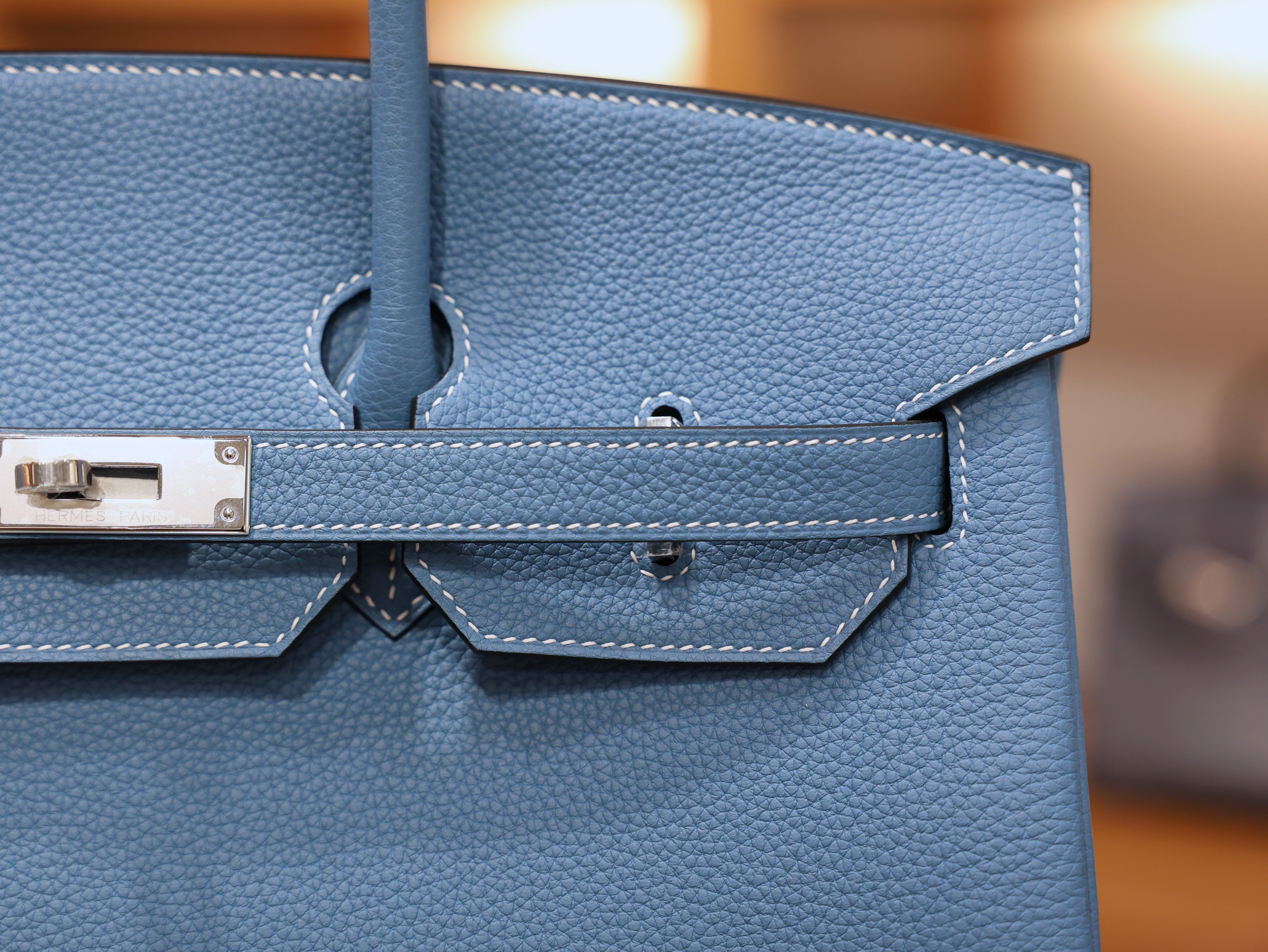 Birkin 35 togo blue jean PHW