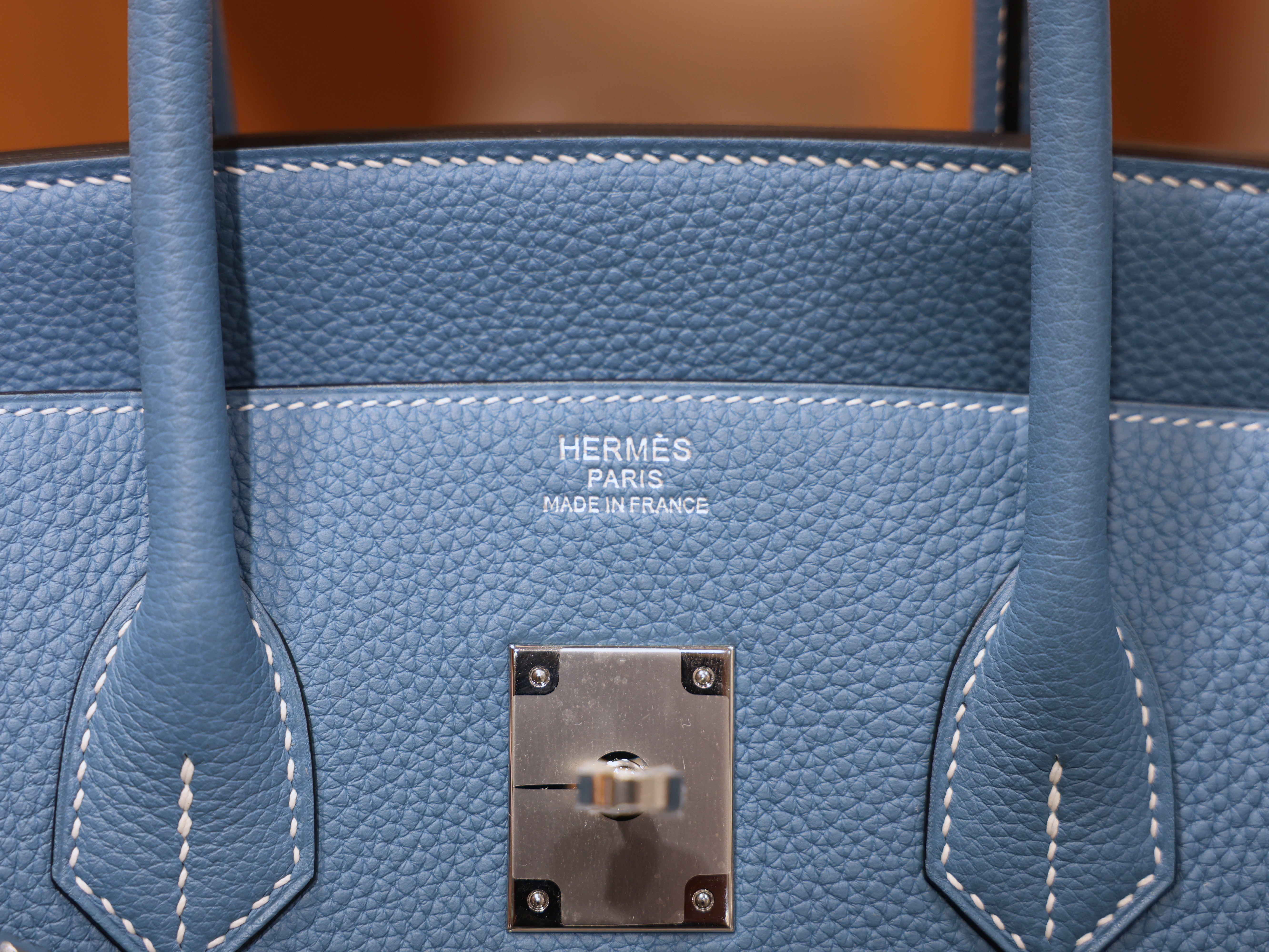 Birkin 35 togo blue jean PHW