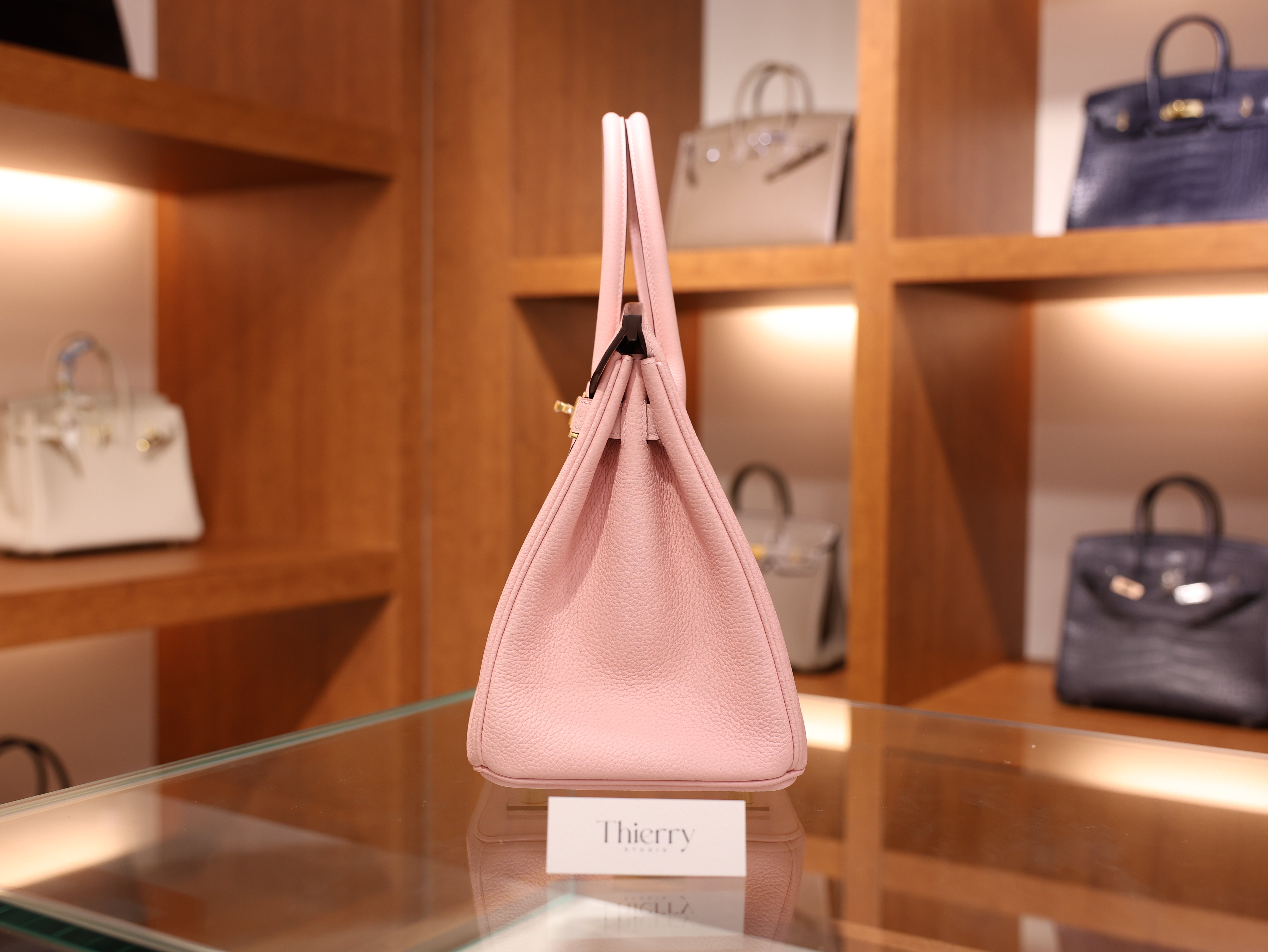 Birkin 30 togo rose sakura GHW