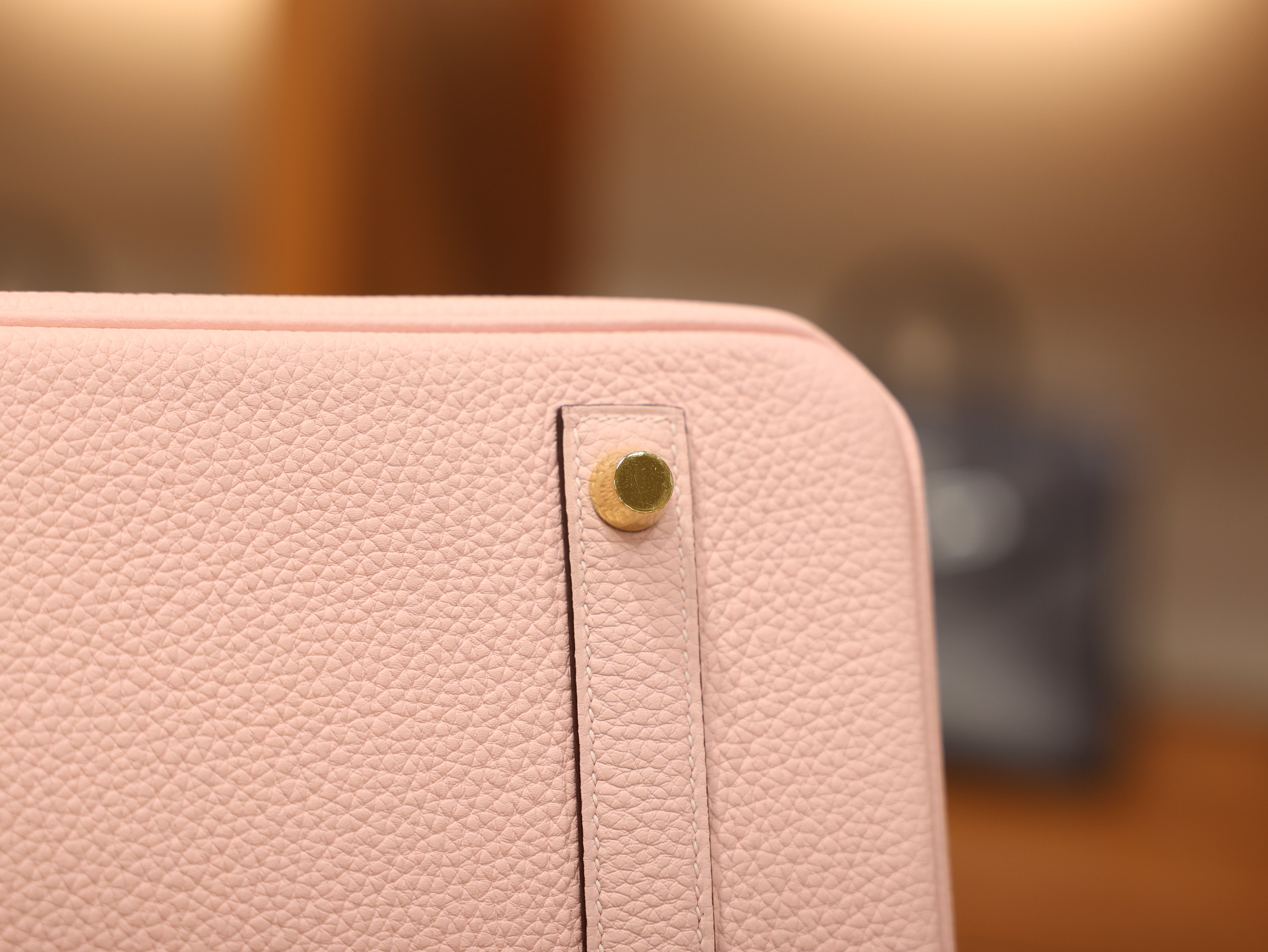 Birkin 30 togo rose sakura GHW