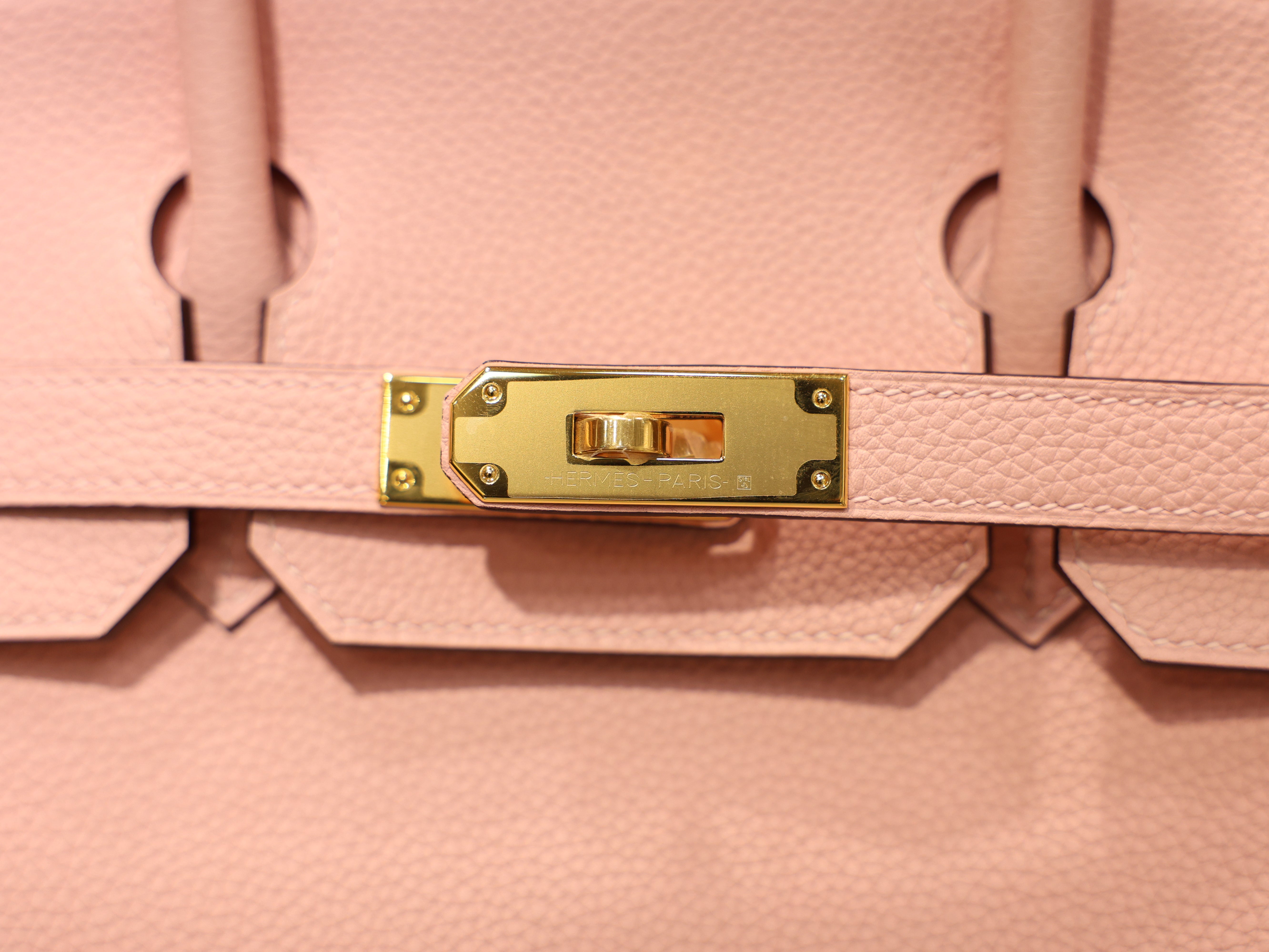 Birkin 30 togo rose sakura GHW