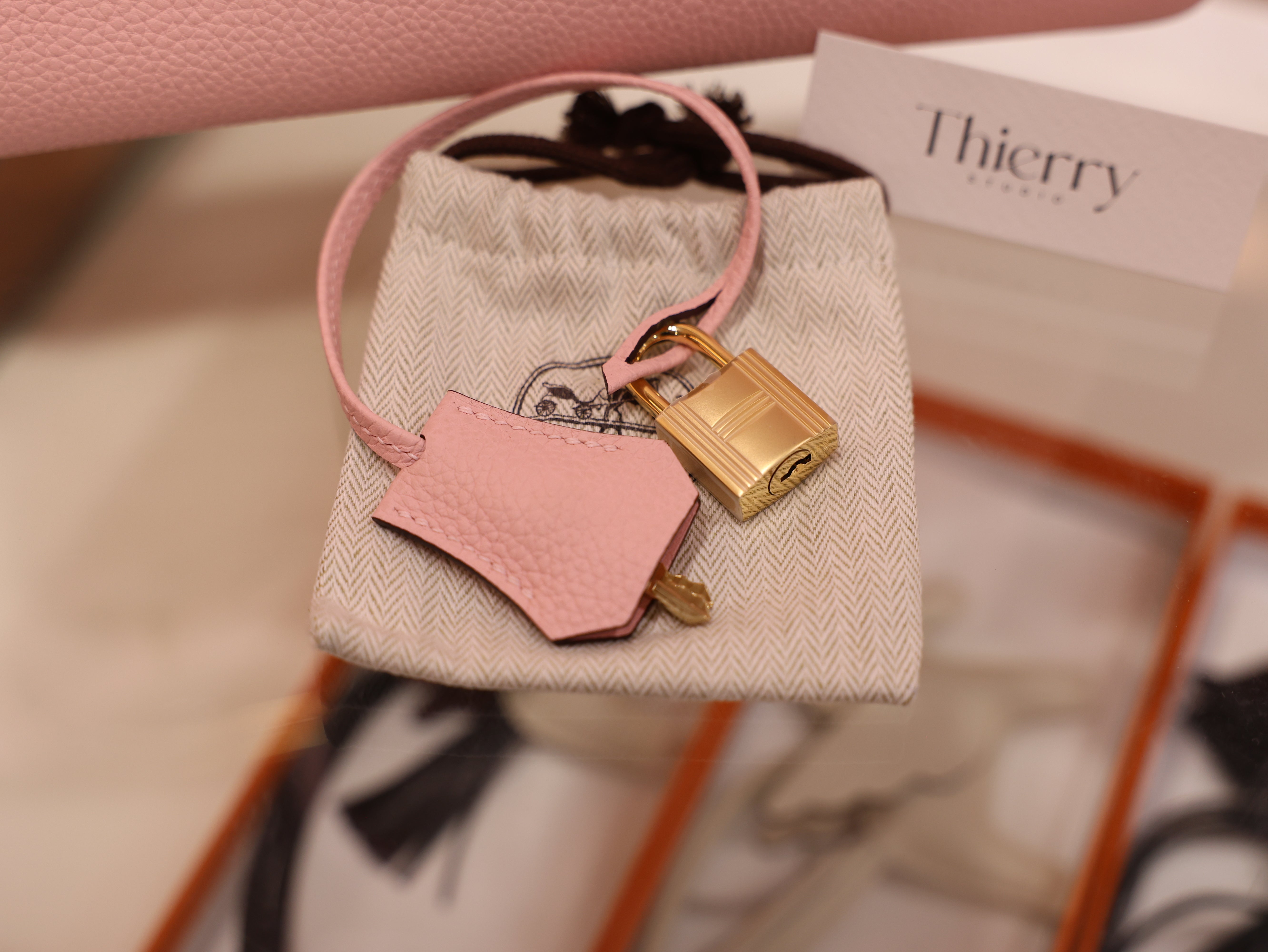 Birkin 30 togo rose sakura GHW