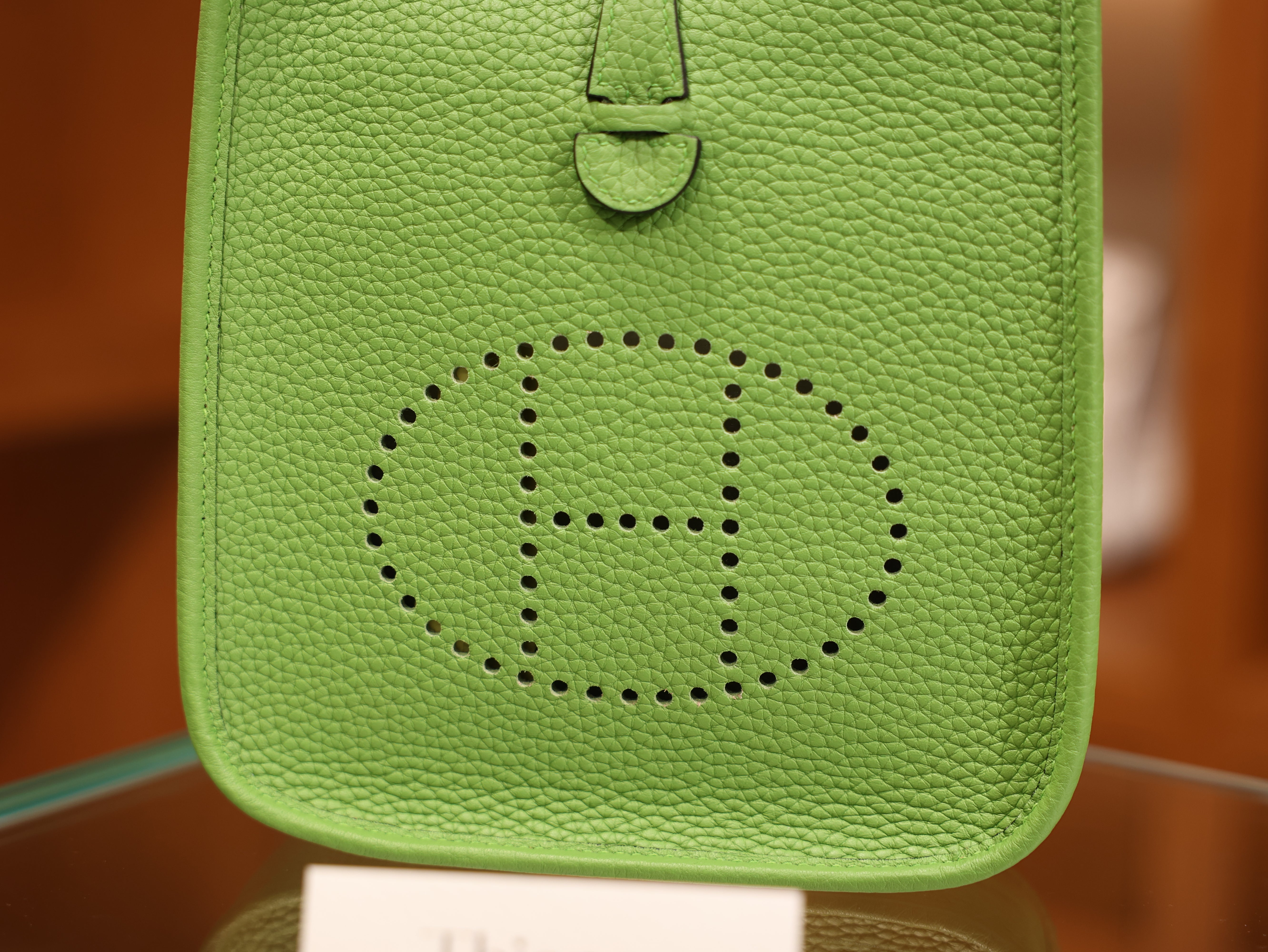 Evelyne mini clemence vert criquet PHW