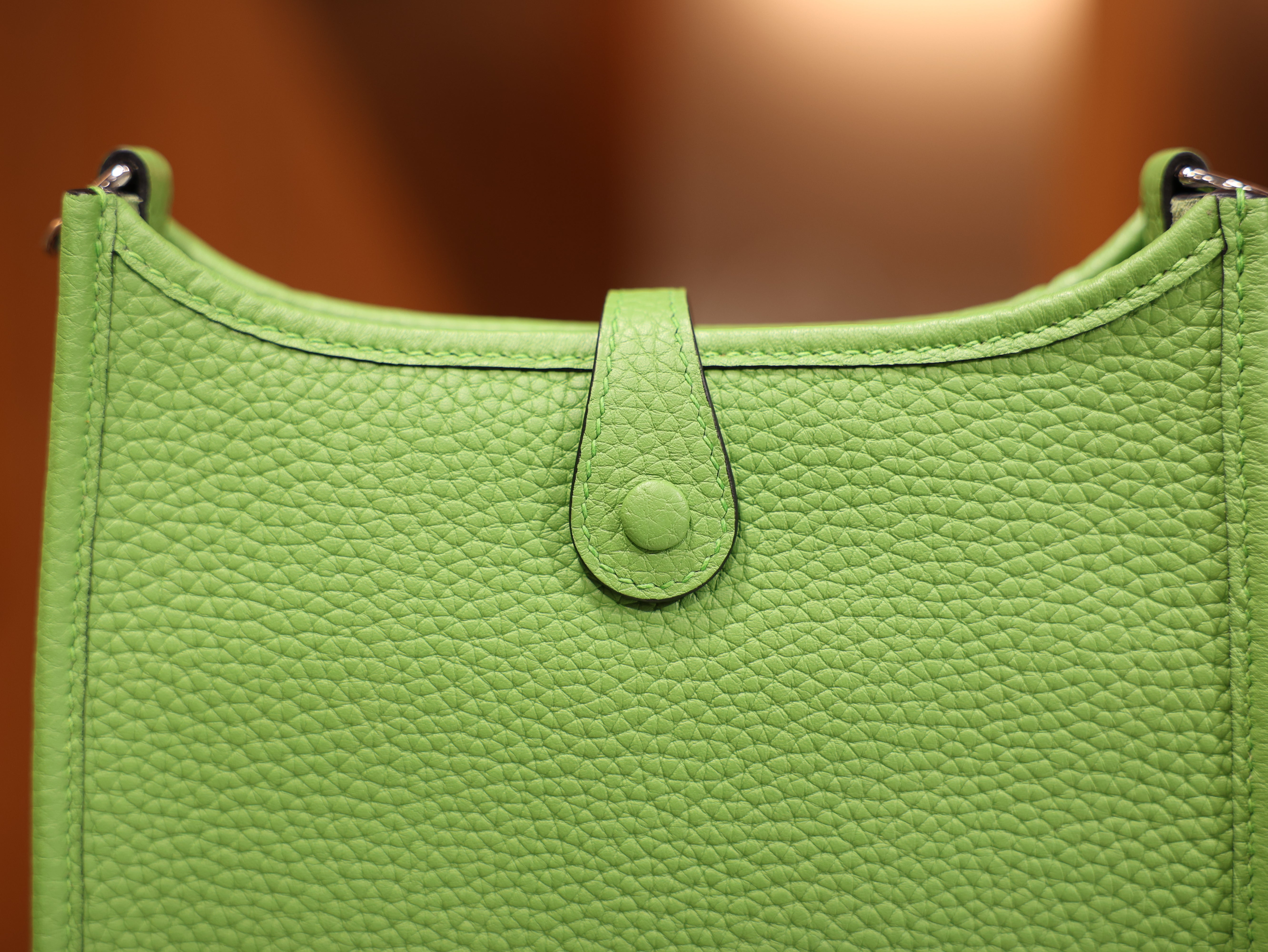 Evelyne mini clemence vert criquet PHW