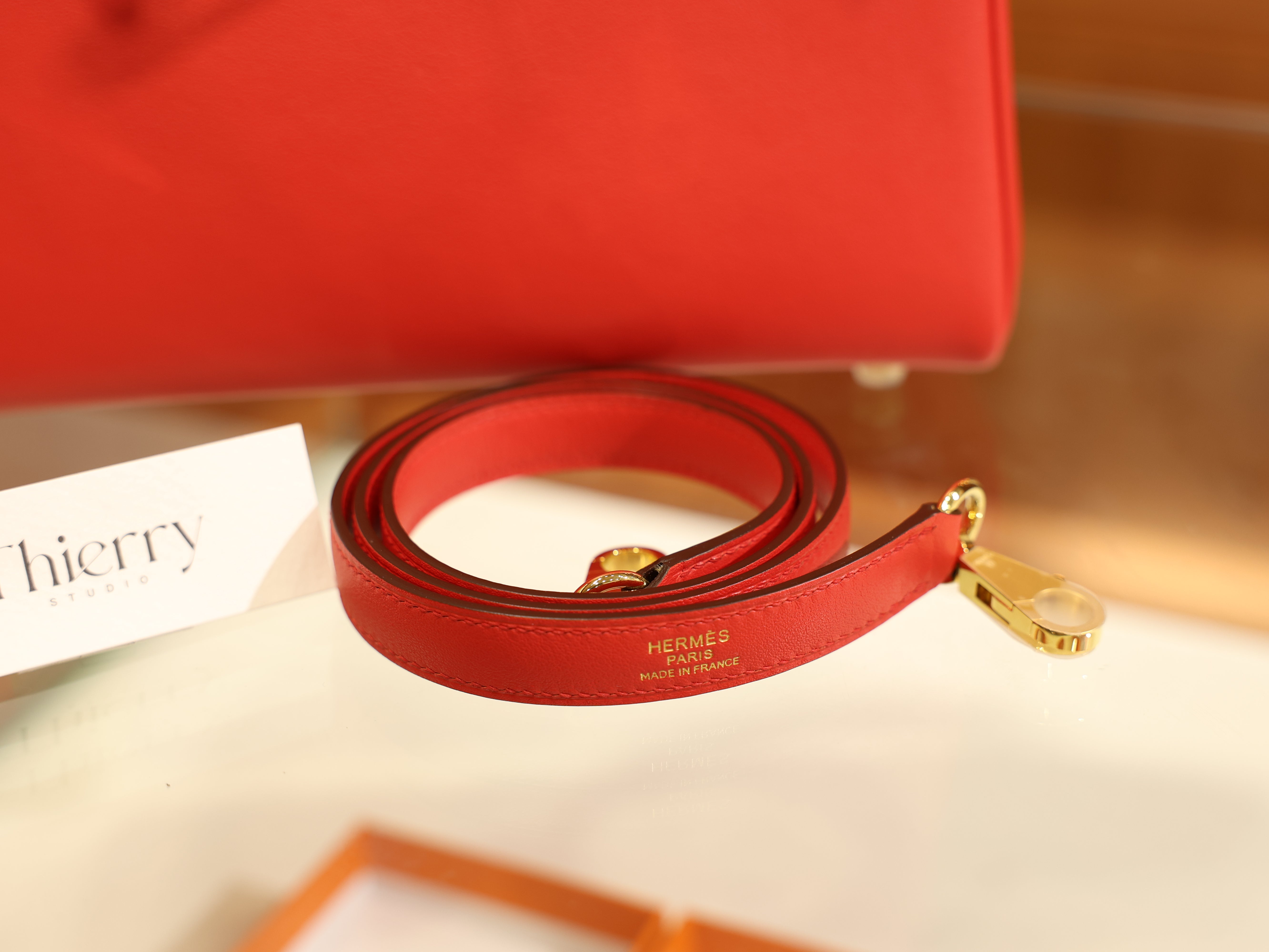 Kelly 25 swift rouge de Coeur GHW