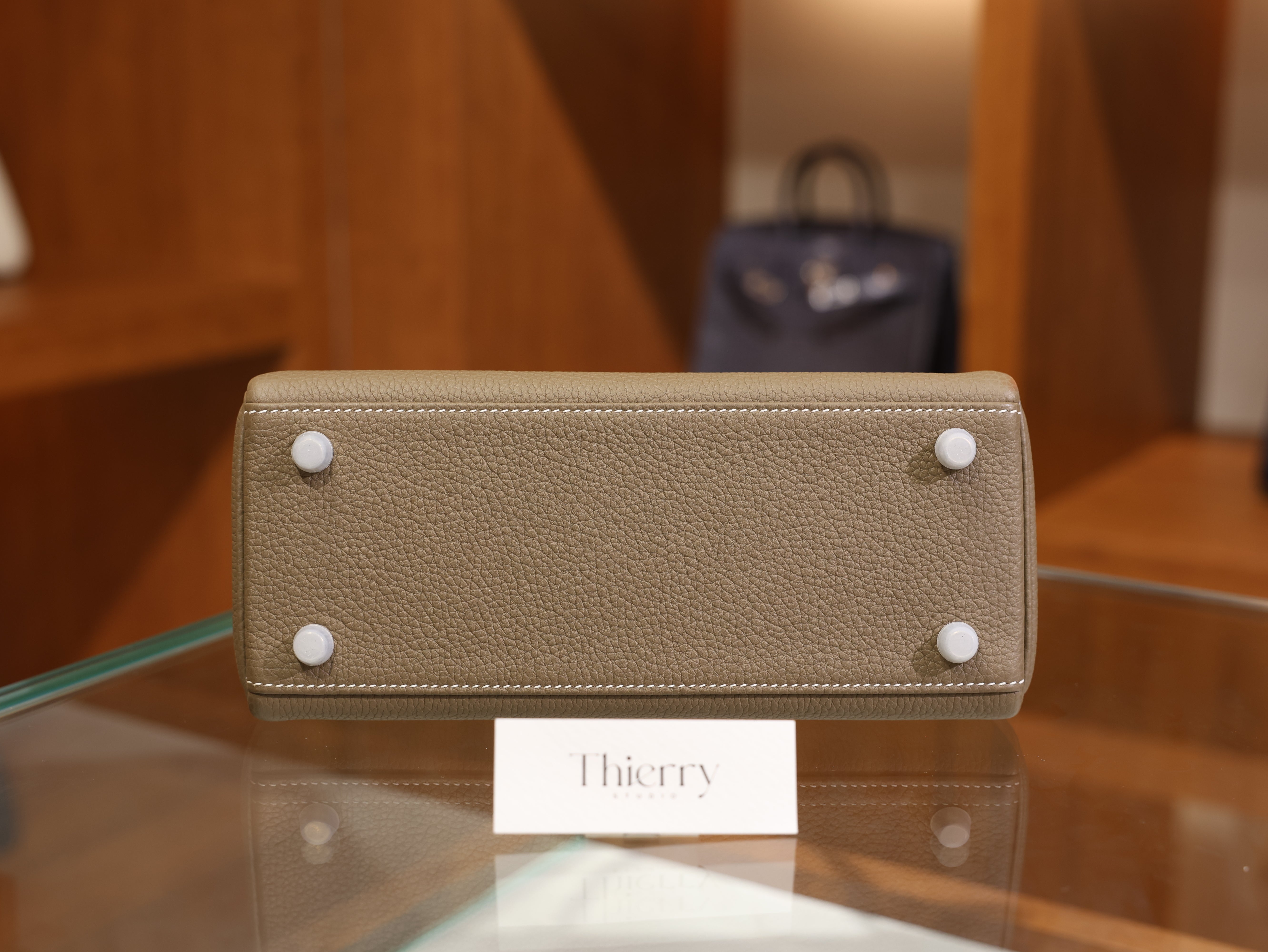 Kelly 25 togo etoupe PHW