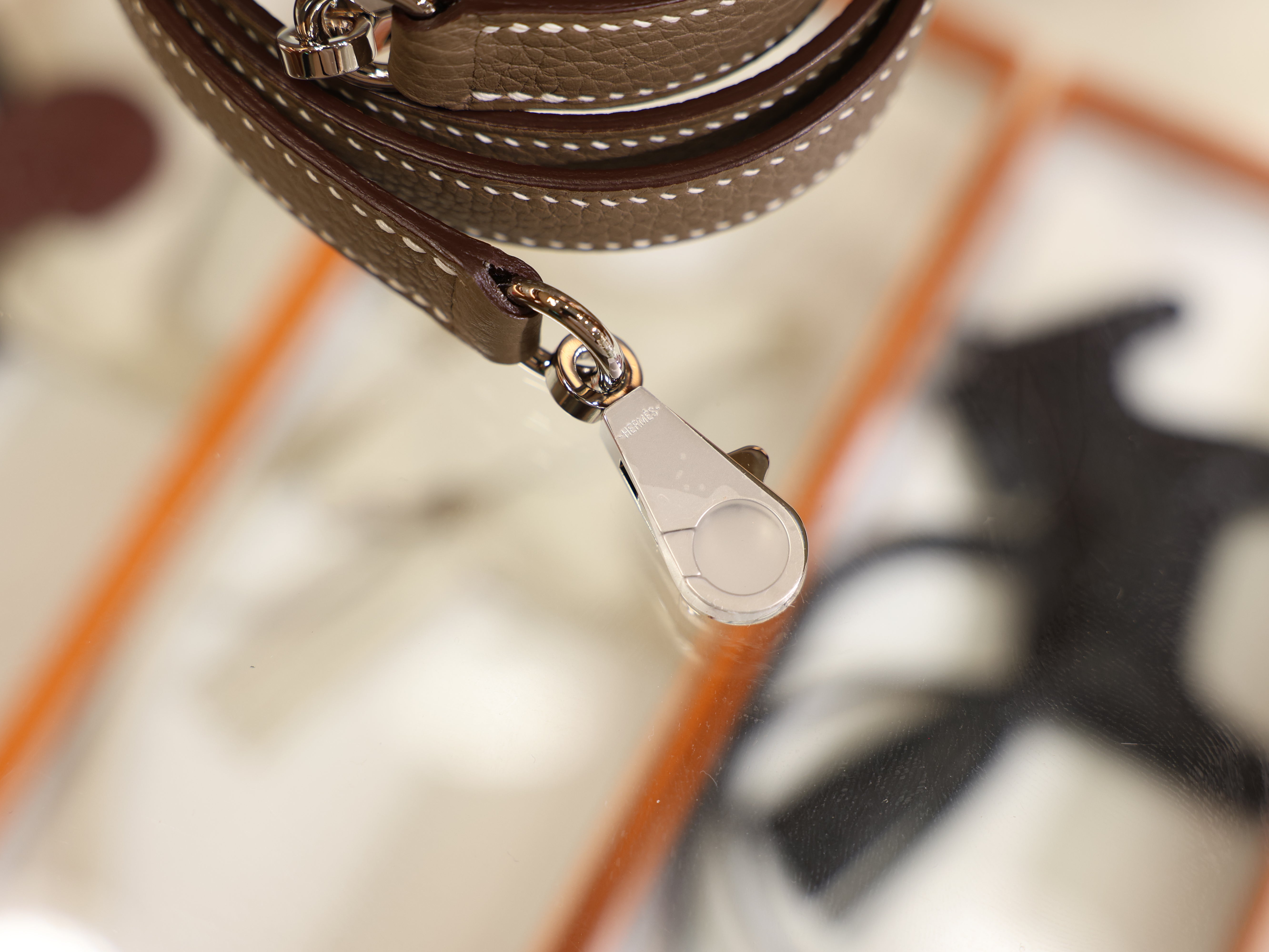 Kelly 25 togo etoupe PHW