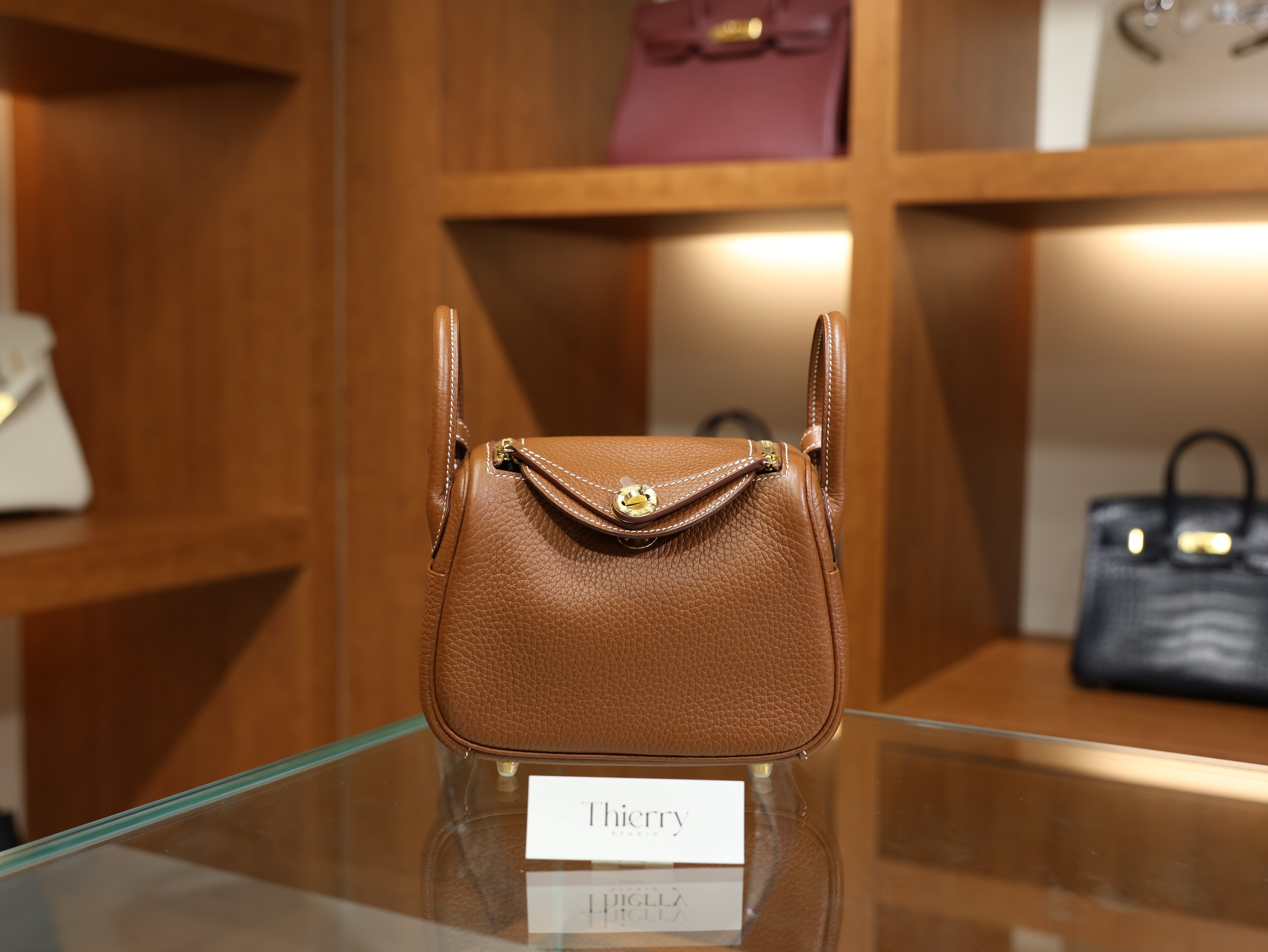 Lindy mini clemence gold GHW