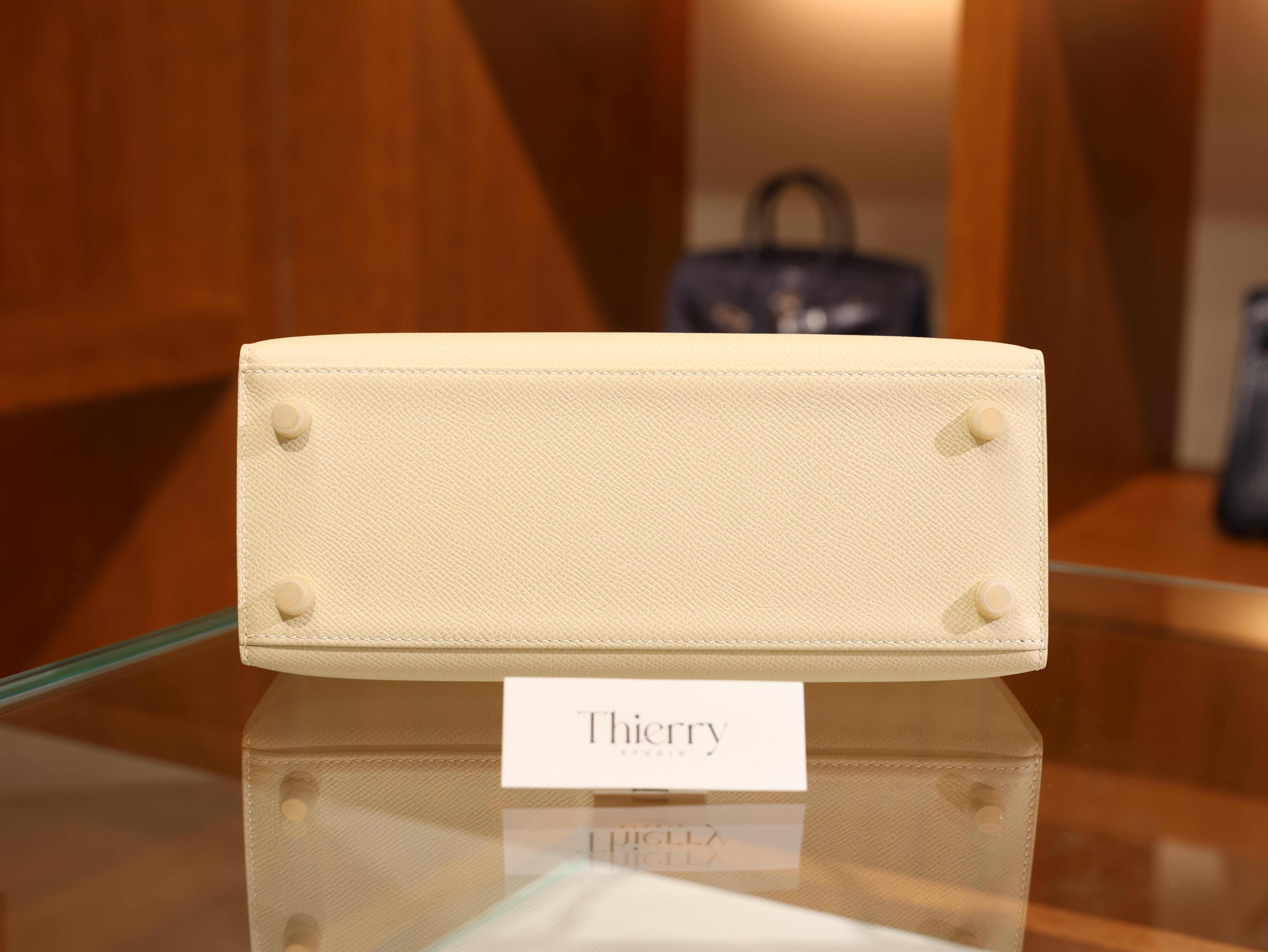 Kelly 25 epsom craie GHW