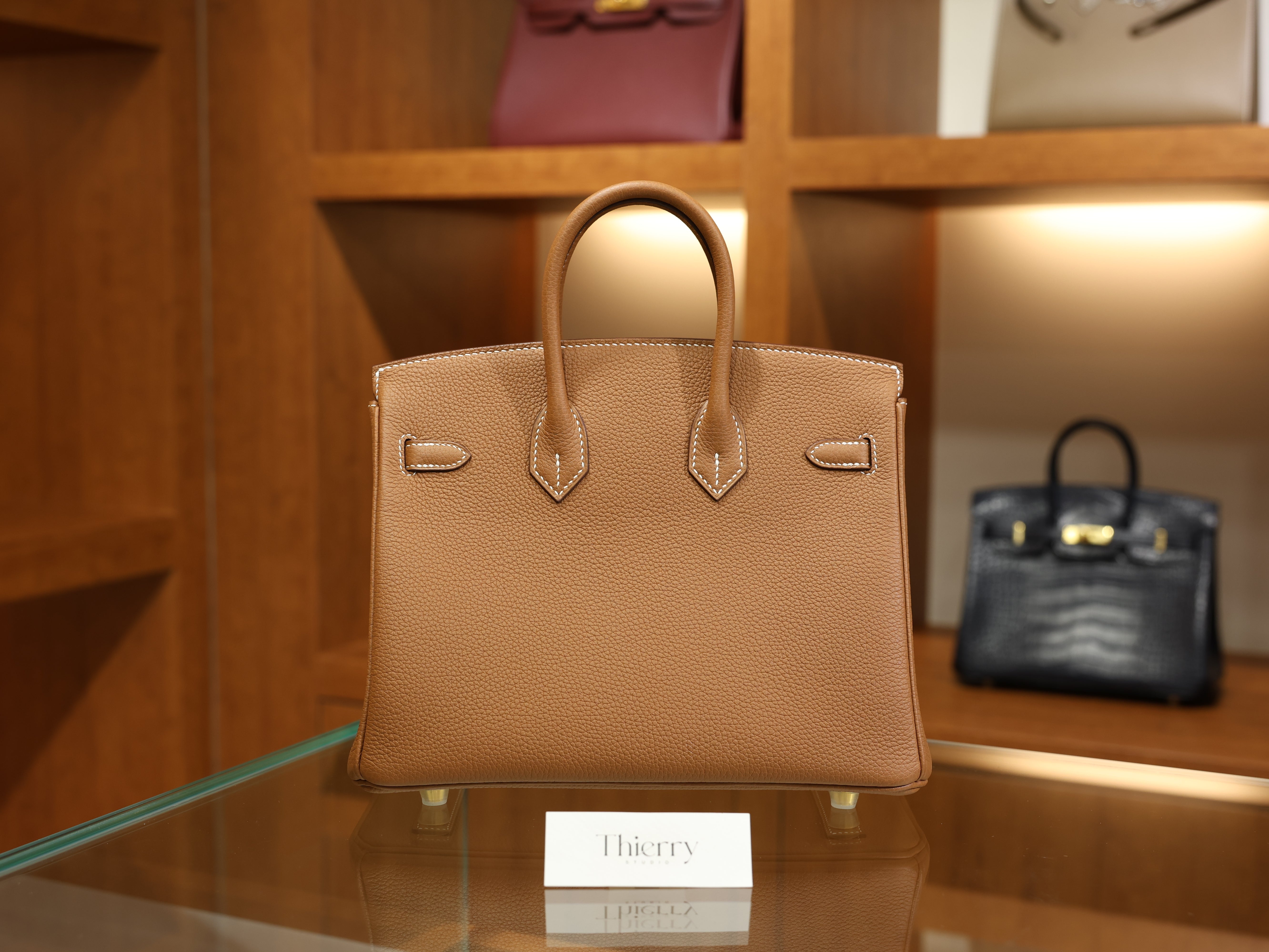 Birkin 25 togo gold GHW